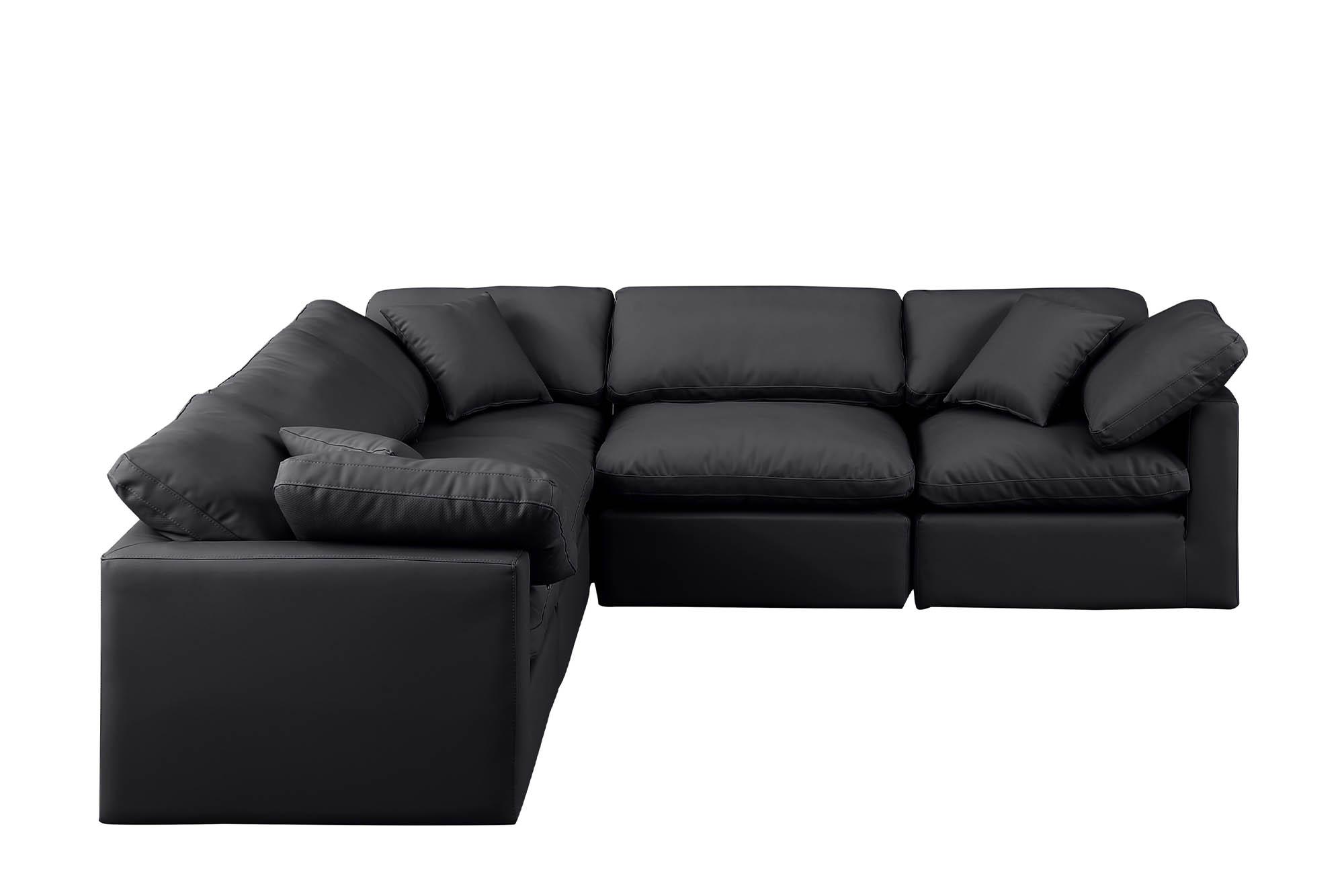 

    
Meridian Furniture INDULGE 146Black-Sec5C Modular Sectional Sofa Black 146Black-Sec5C
