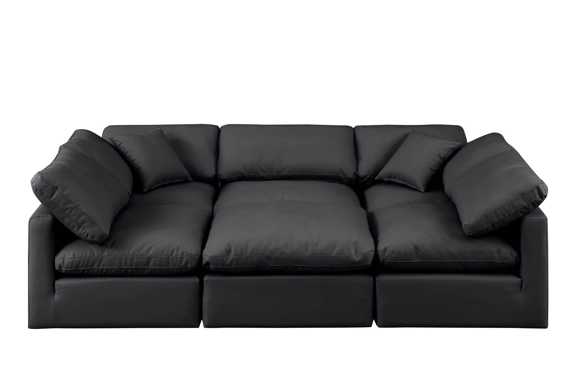 

    
Meridian Furniture INDULGE 146Black-Sec6C Modular Sectional Sofa Black 146Black-Sec6C
