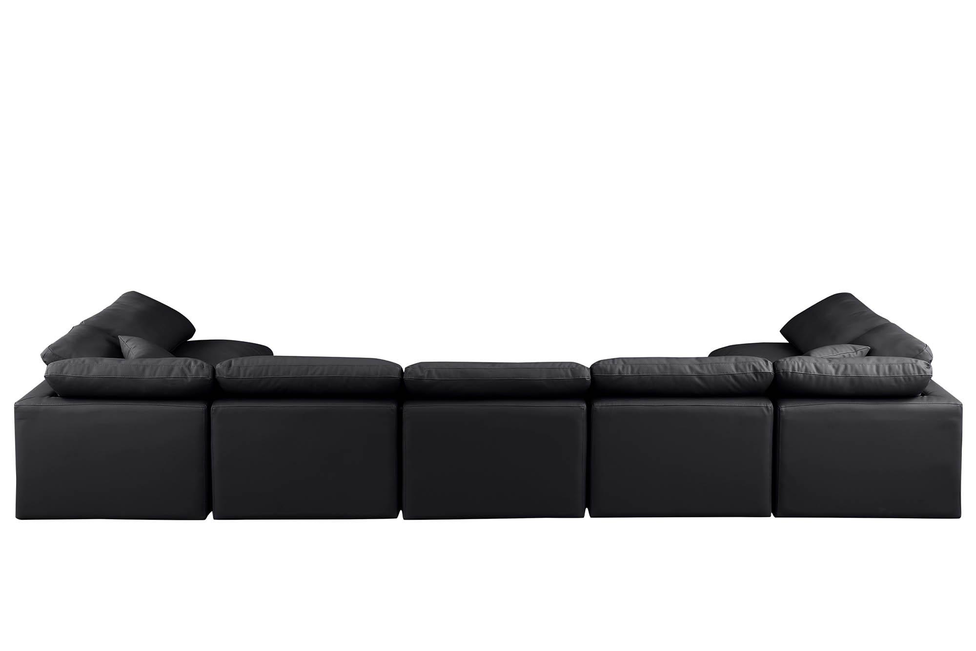 

    
146Black-Sec7B Meridian Furniture Modular Sectional Sofa
