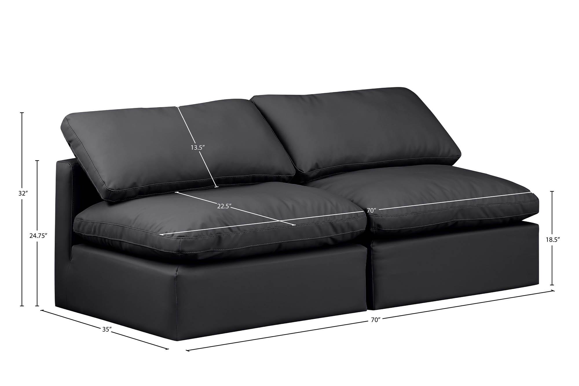 

    
Meridian Furniture INDULGE 146Black-S2 Modular Sofa Black 146Black-S2
