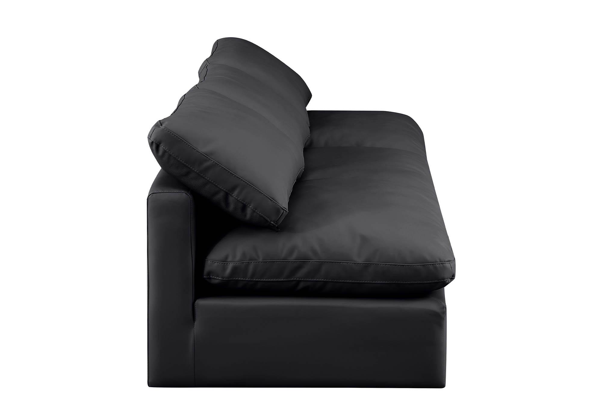 

        
Meridian Furniture INDULGE 146Black-S3 Modular Sofa Black Faux Leather 094308315102
