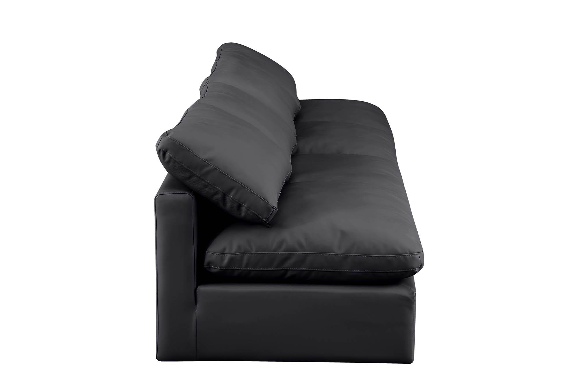 

        
Meridian Furniture INDULGE 146Black-S4 Modular Sofa Black Faux Leather 094308315126
