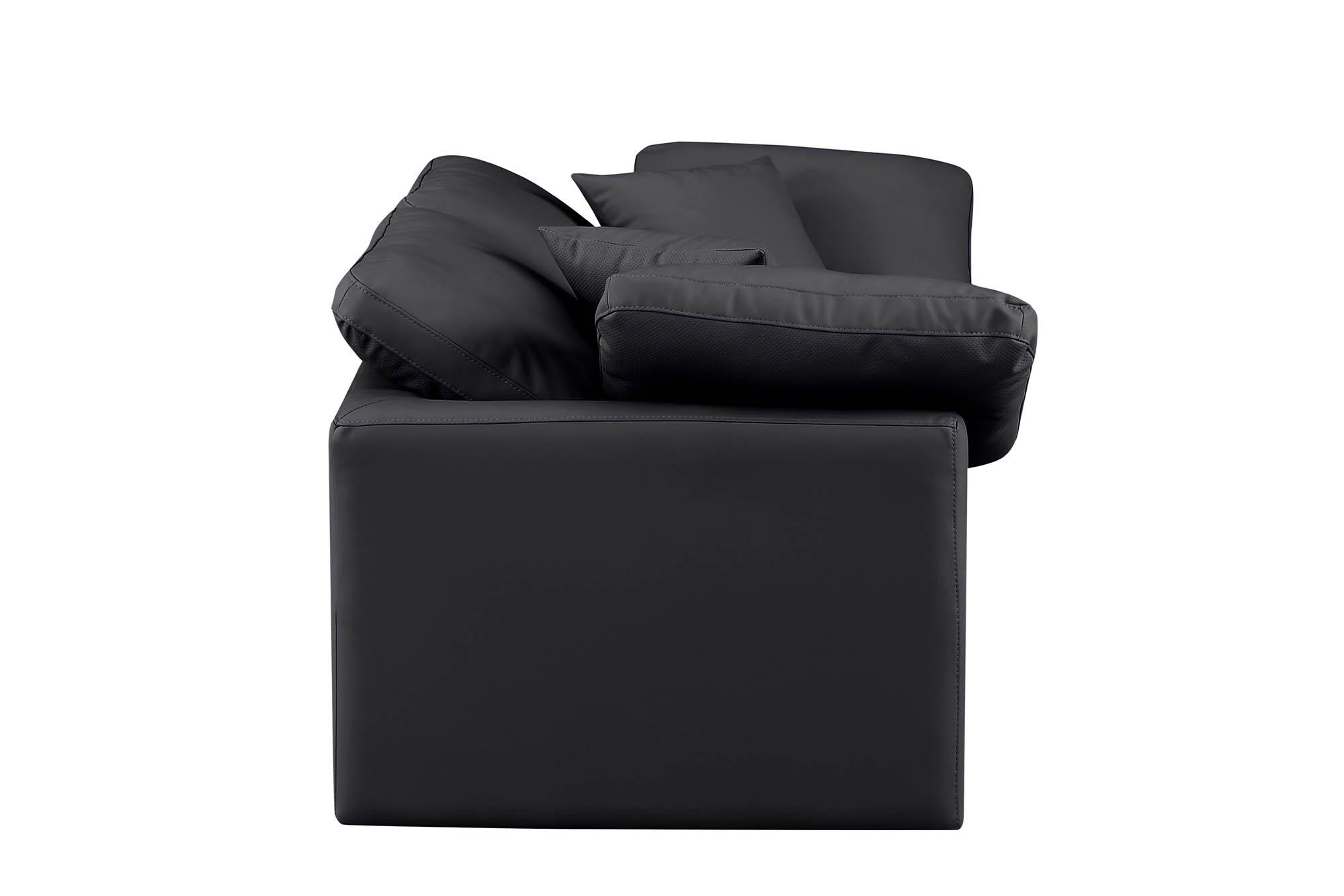 

        
Meridian Furniture INDULGE 146Black-S70 Modular Sofa Black Faux Leather 094308315096
