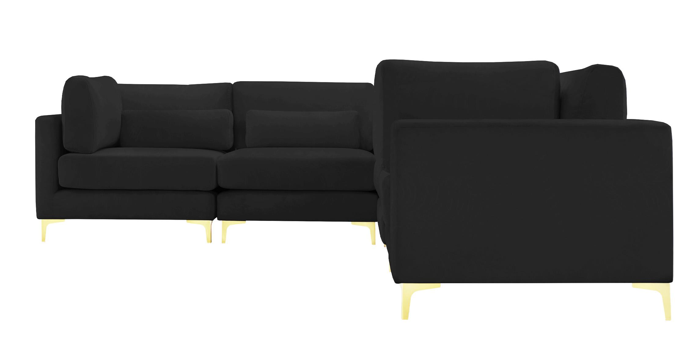 

    
605Black-Sec5C Meridian Furniture Modular Sectional Sofa
