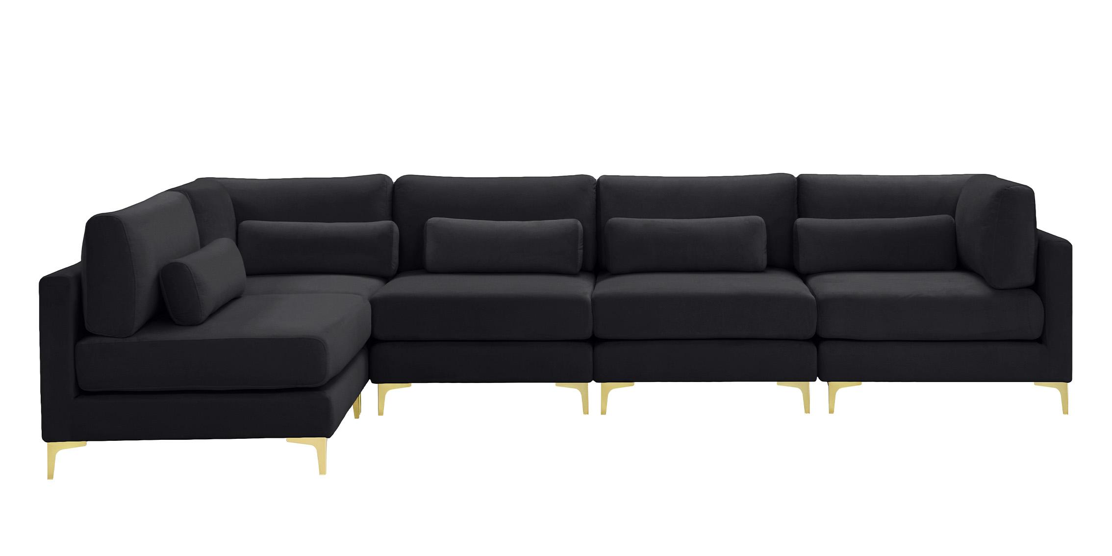 

    
605Black-Sec5D Meridian Furniture Modular Sectional Sofa
