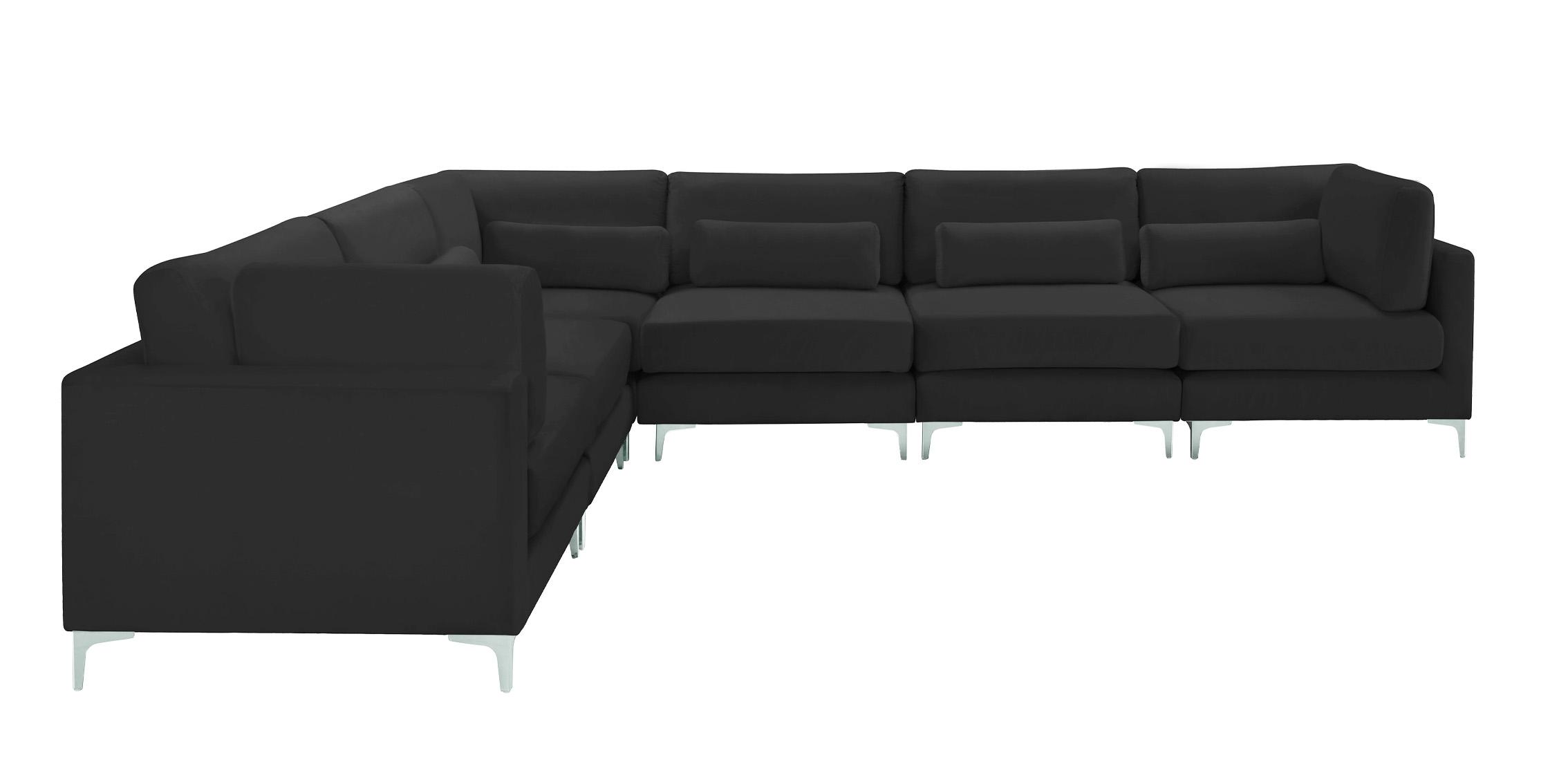 

    
Meridian Furniture JULIA 605Black-Sec6A Modular Sectional Sofa Black 605Black-Sec6A
