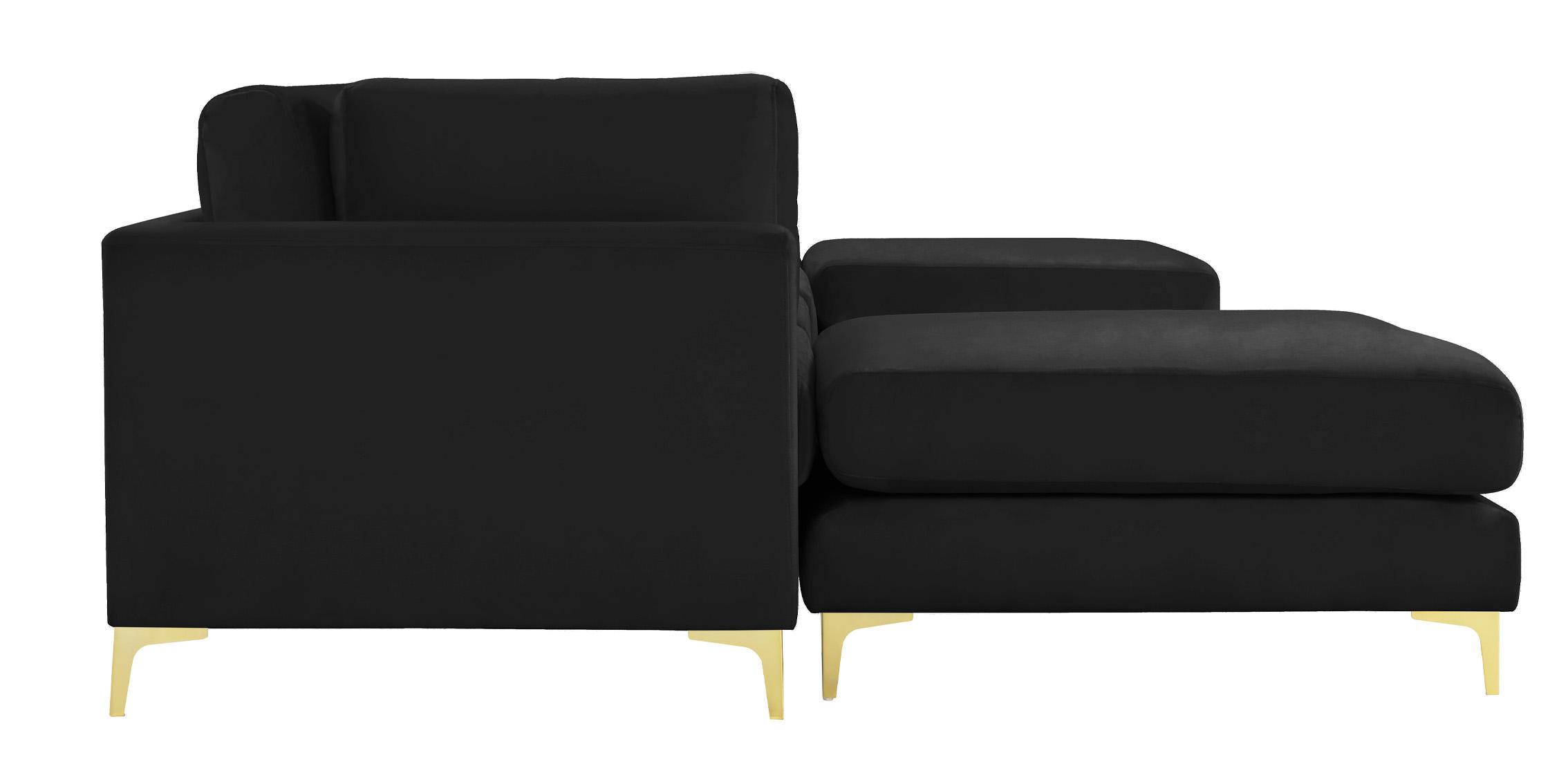 

        
Meridian Furniture JULIA 605Black-Sec6B Modular Sectional Sofa Black Velvet 753359809328
