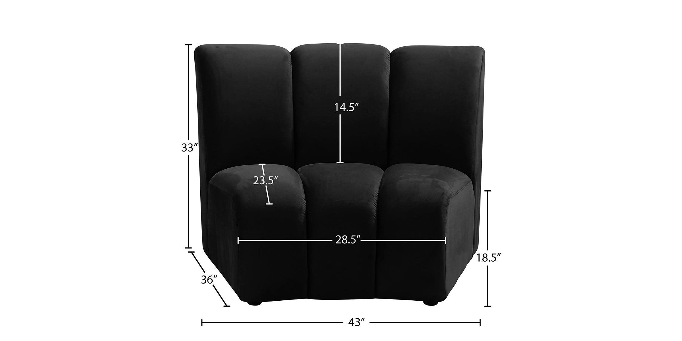 

        
Meridian Furniture 638Black-C Modular Chair Black Velvet 753359799957

