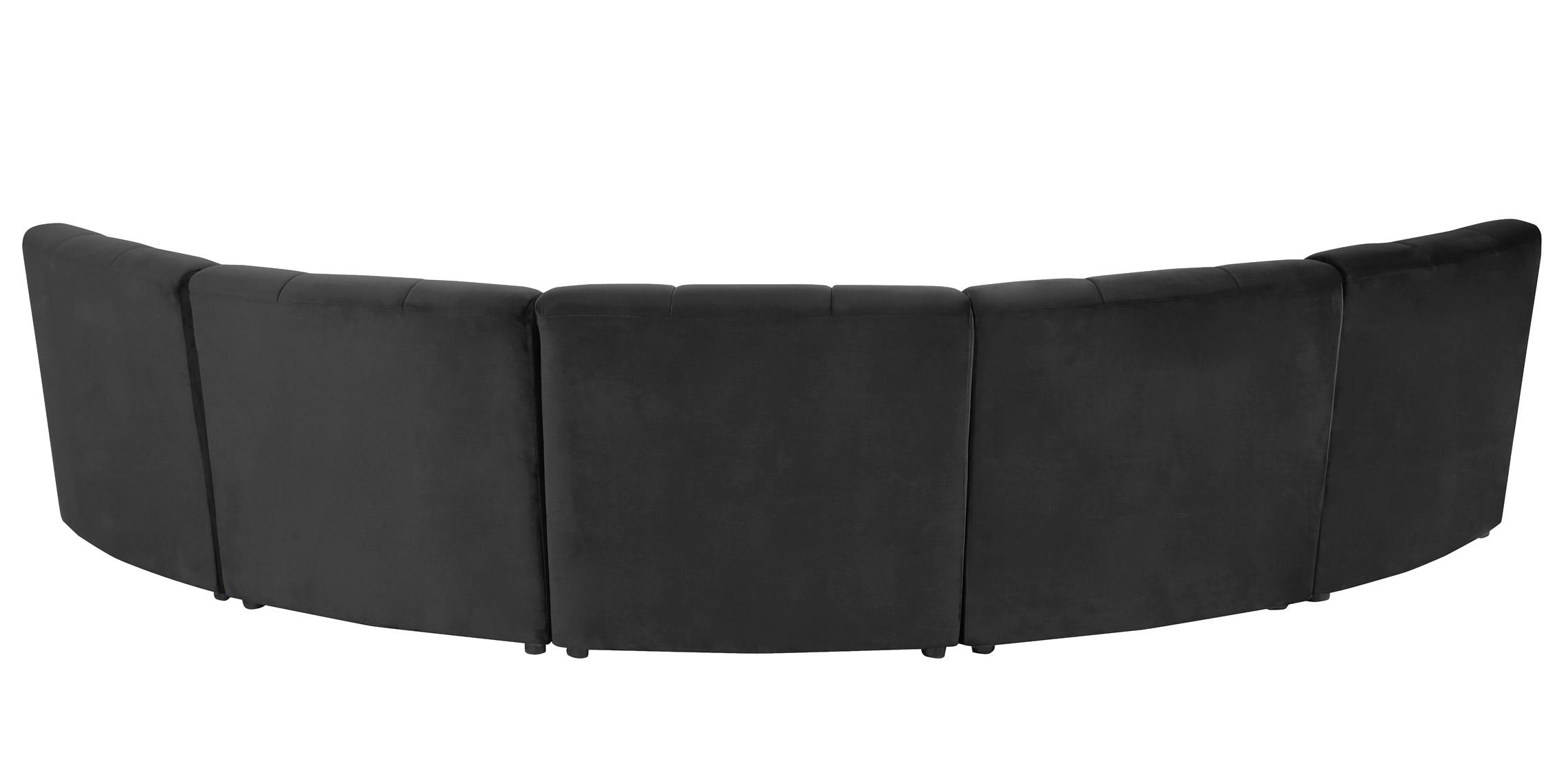 

    
645Black-5PC Black Velvet Modular Sectional Sofa LIMITLESS 645Black-5PC Meridian Modern
