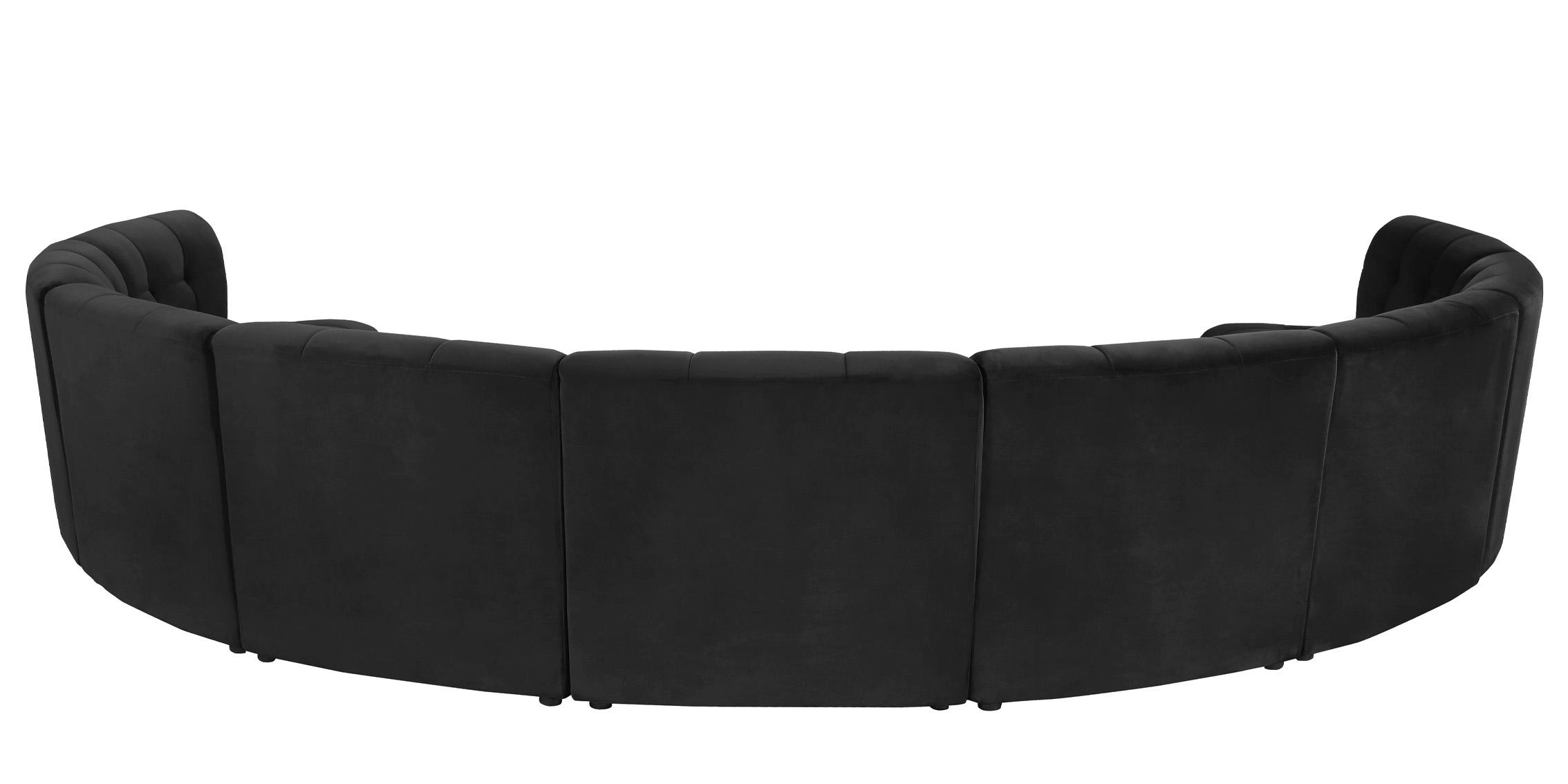 

    
645Black-9PC Black Velvet Modular Sectional Sofa LIMITLESS 645Black-9PC Meridian Modern

