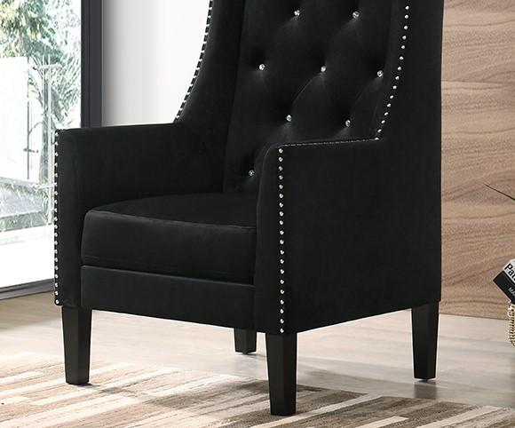 

    
Cosmos Furniture Hollywood Arm Chairs Black 3037BLKHOL
