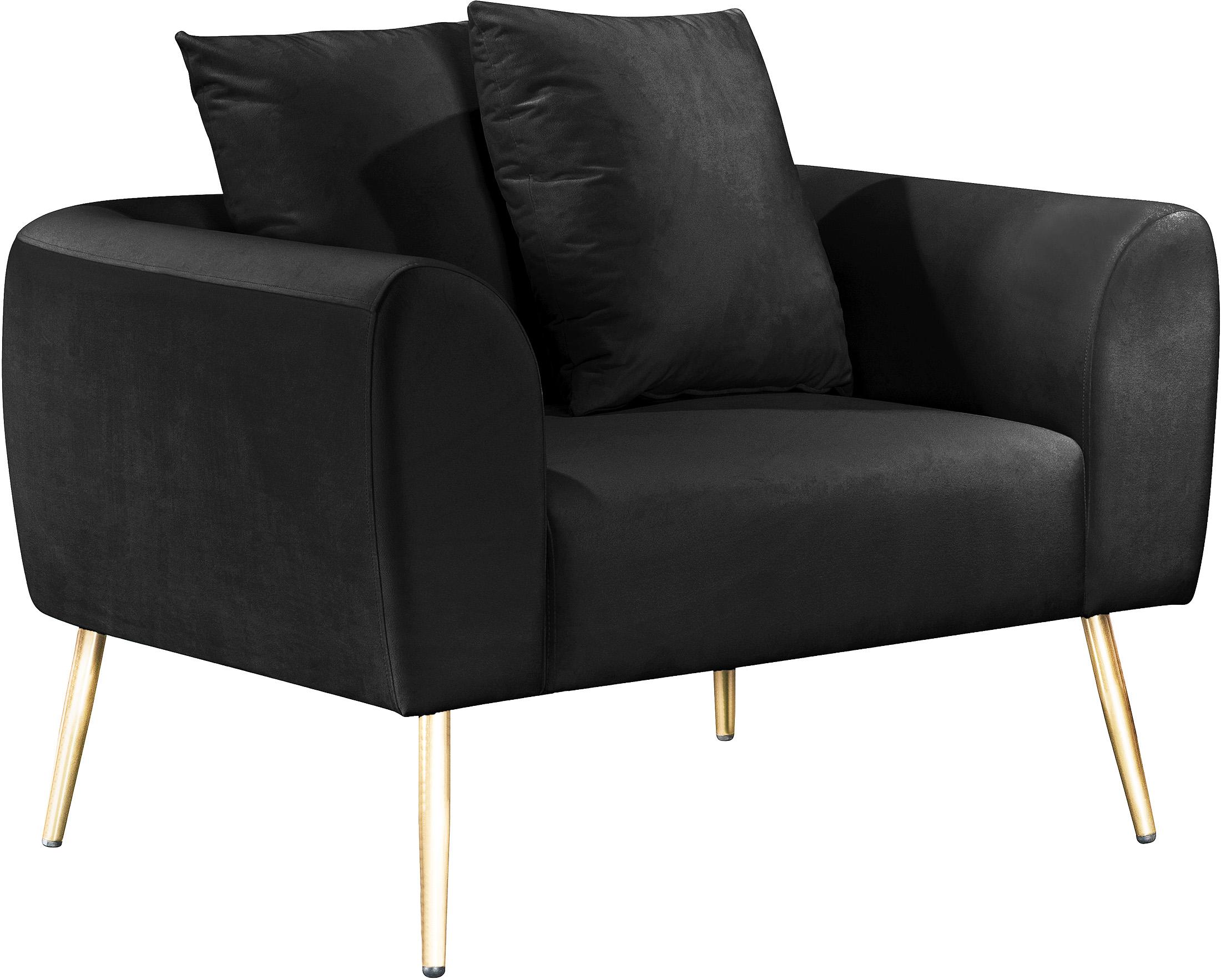 

        
Meridian Furniture Quinn Arm Chair Set Black Fabric 753359801261
