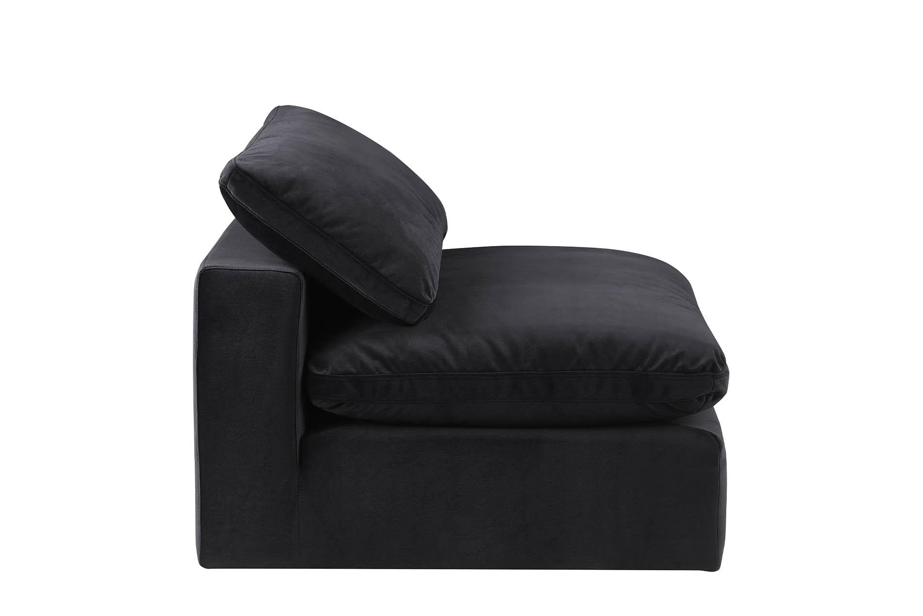

        
Meridian Furniture 189Black-Armless Armless Chair Black Velvet 094308284712
