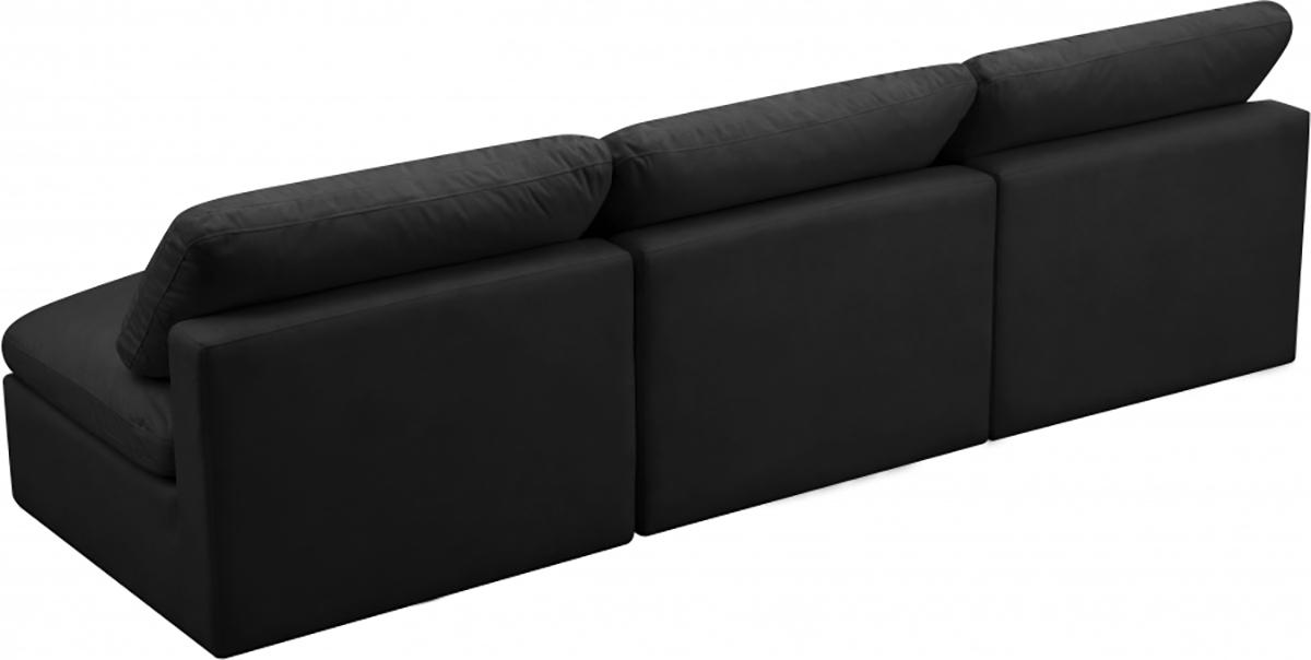 

        
Meridian Furniture 602Black-S3 Modular Sofa Black Fabric 753359805436
