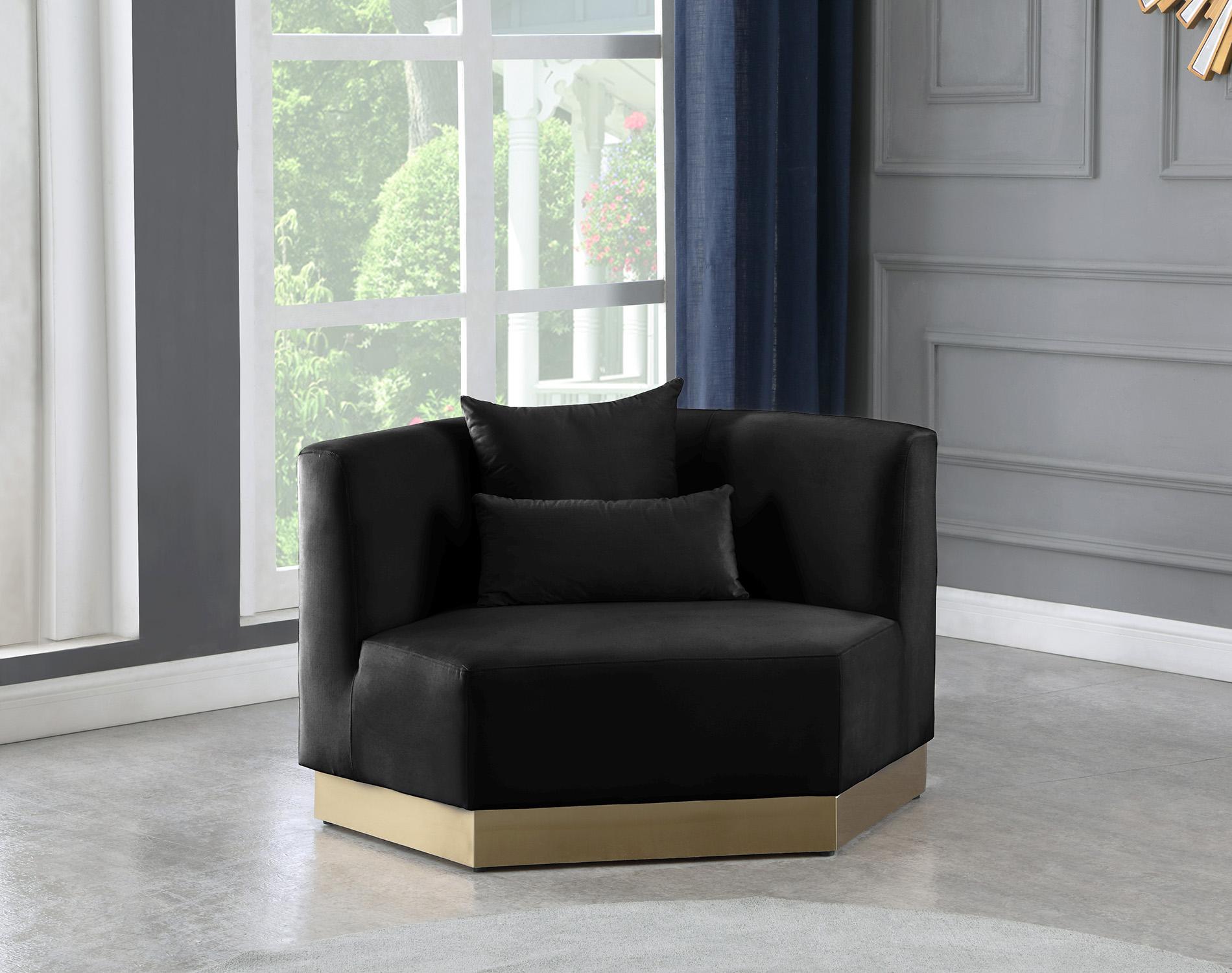 

    
Black Velvet Chair MARQUIS 600Black-C Meridian Contemporary Modern
