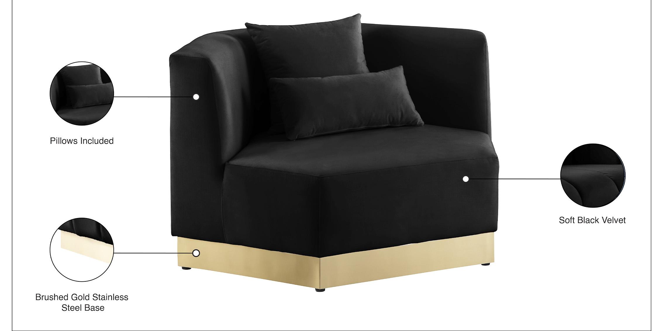 

    
600Black-C-Set-2 Black Velvet Chair Set 2Pcs MARQUIS 600Black-C Meridian Contemporary Modern
