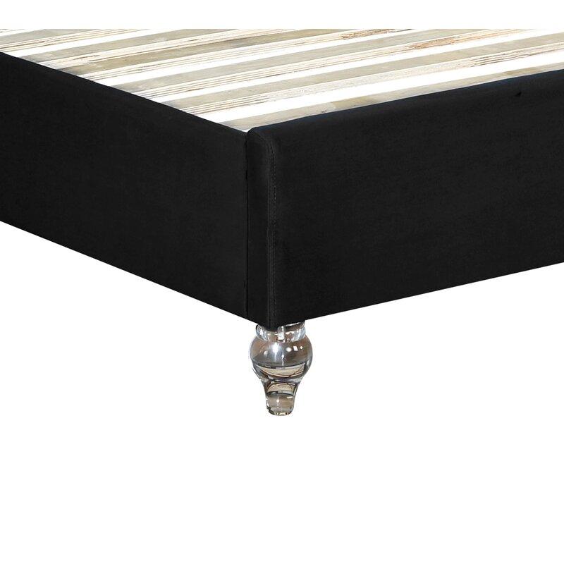 

                    
Buy Black Velvet Channel Tuft Queen Bed w/Led TULIP Galaxy Home Modern Contemporary
