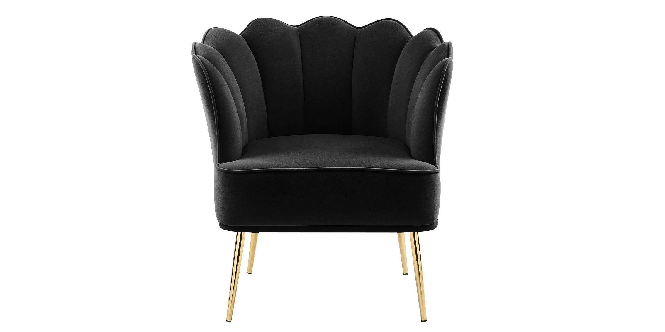 

        
Meridian Furniture JESTER 516Black Accent Chair Gold/Black Velvet 753359805092
