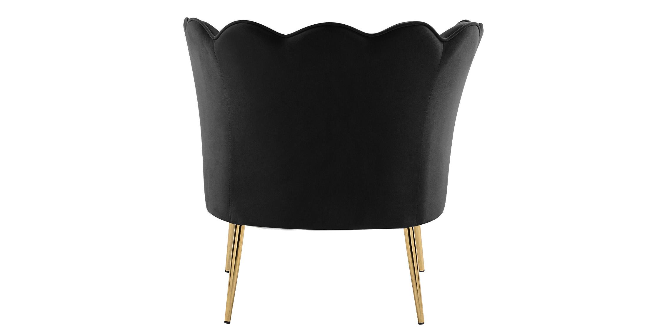 

    
516Black-Set-2 Black Velvet Channel Tufted Chair Set 2Psc JESTER 516Black Meridian Contemporary
