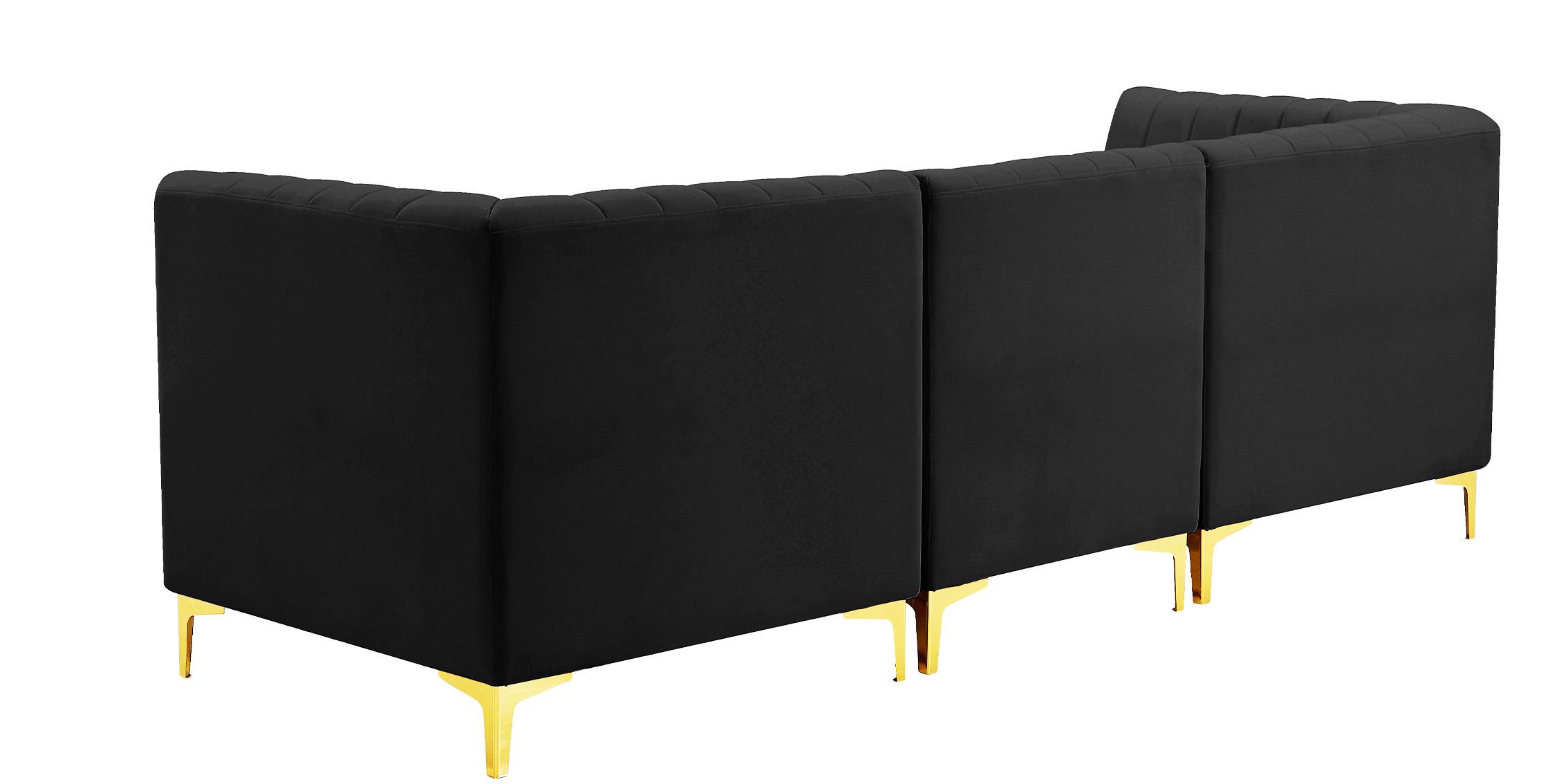 

    
604Black-S93 Meridian Furniture Modular Sectional Sofa
