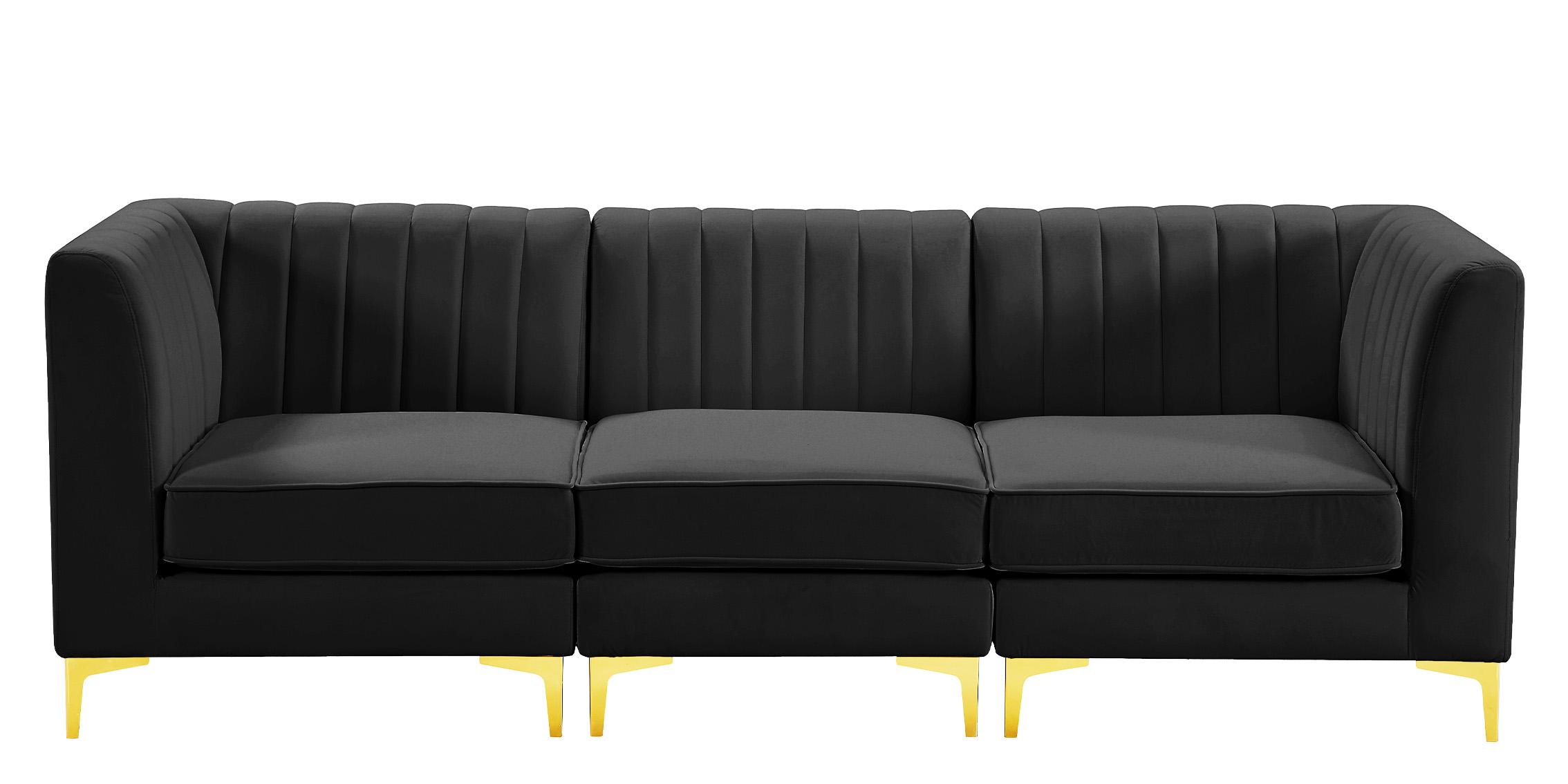 

    
Meridian Furniture ALINA 604Black-S93 Modular Sectional Sofa Black 604Black-S93
