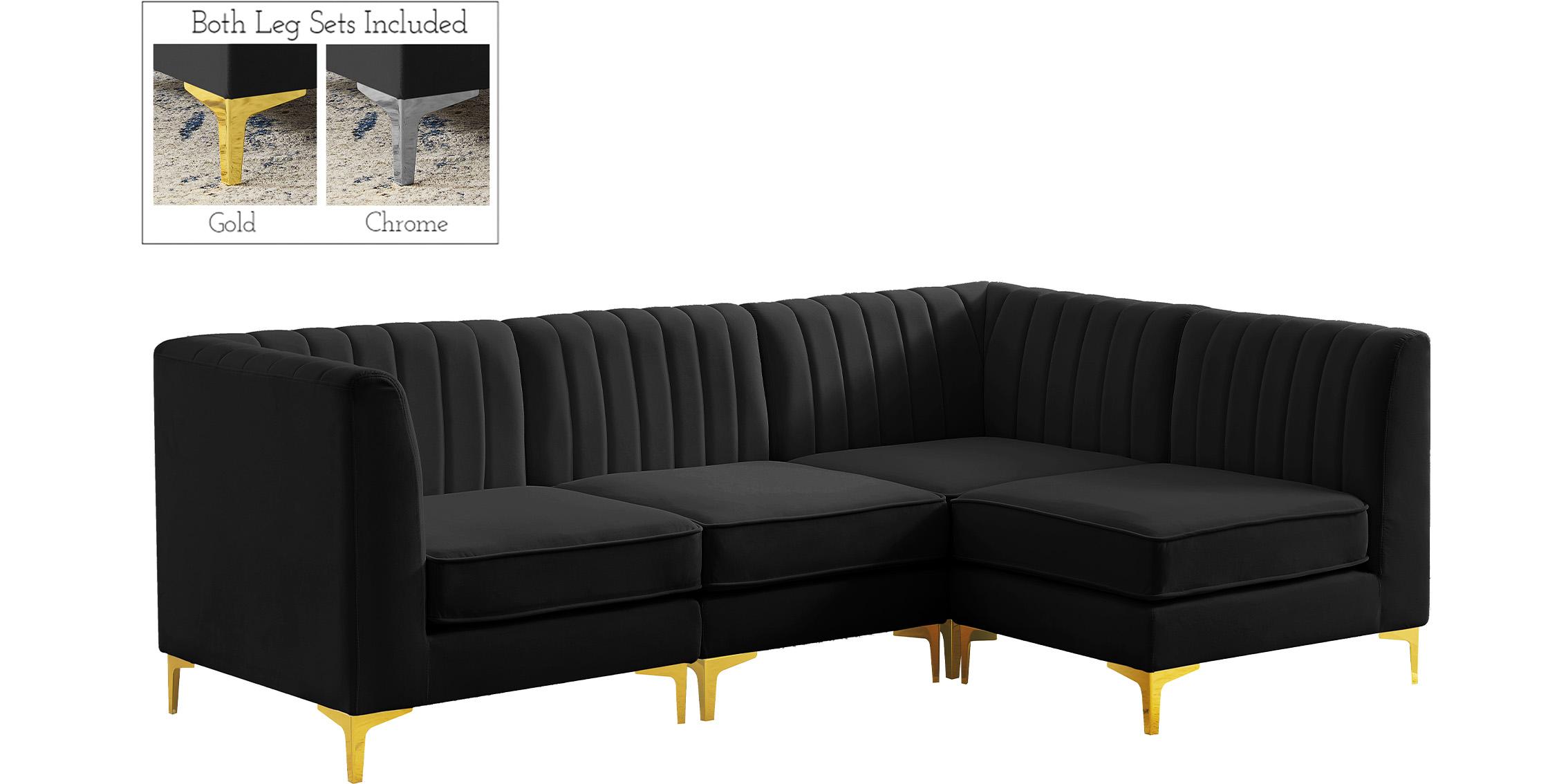 

    
Meridian Furniture ALINA 604Black-Sec4A Modular Sectional Sofa Black 604Black-Sec4A
