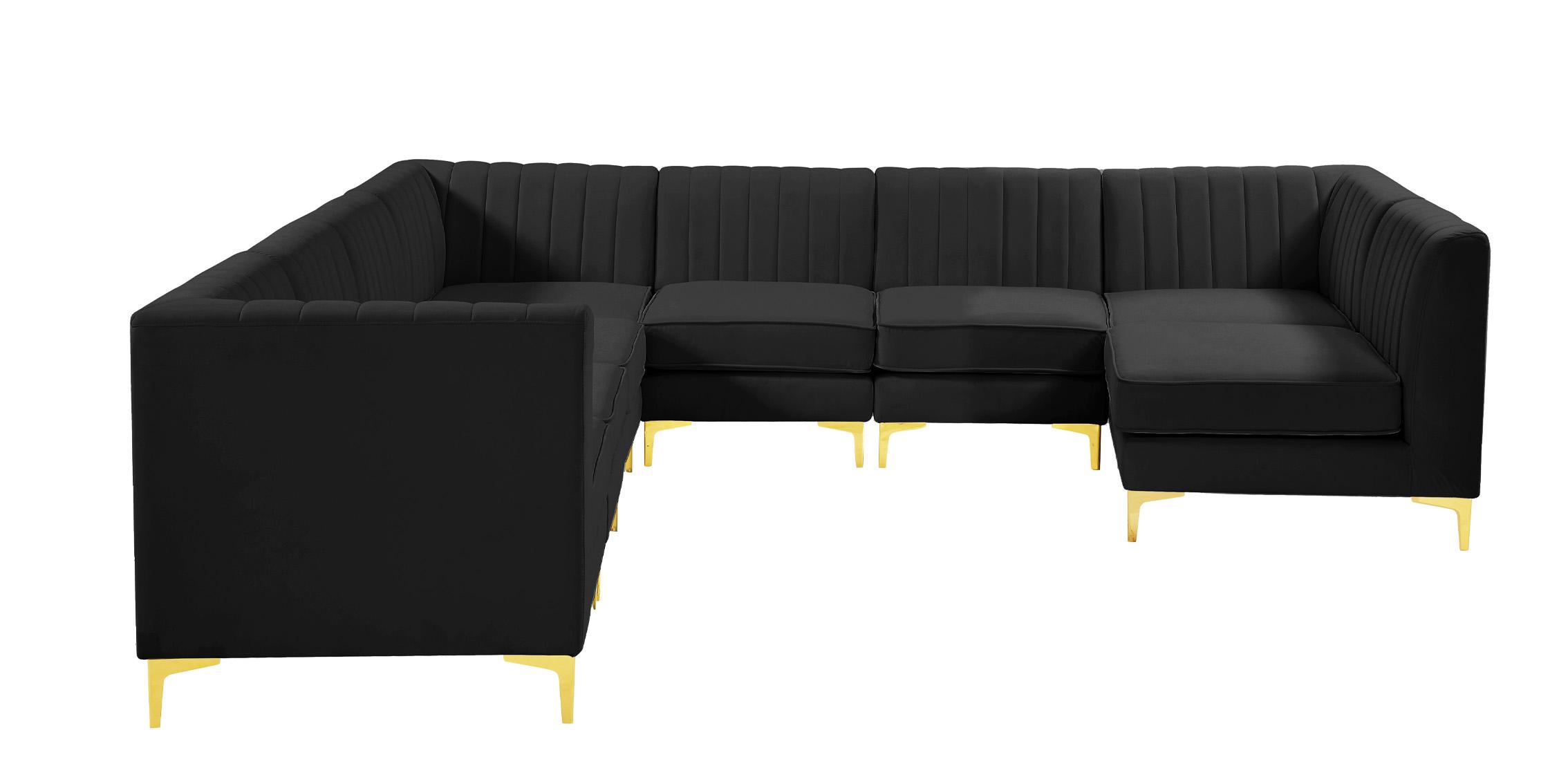 

    
604Black-Sec8A Meridian Furniture Modular Sectional Sofa
