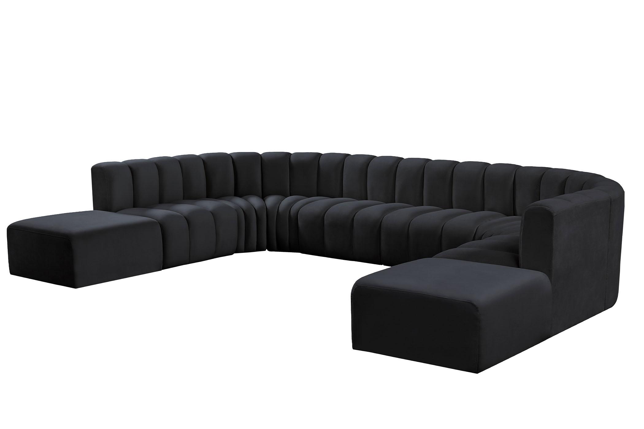 

    
Meridian Furniture ARC 103Black-S10A Modular Sectional Sofa Black 103Black-S10A
