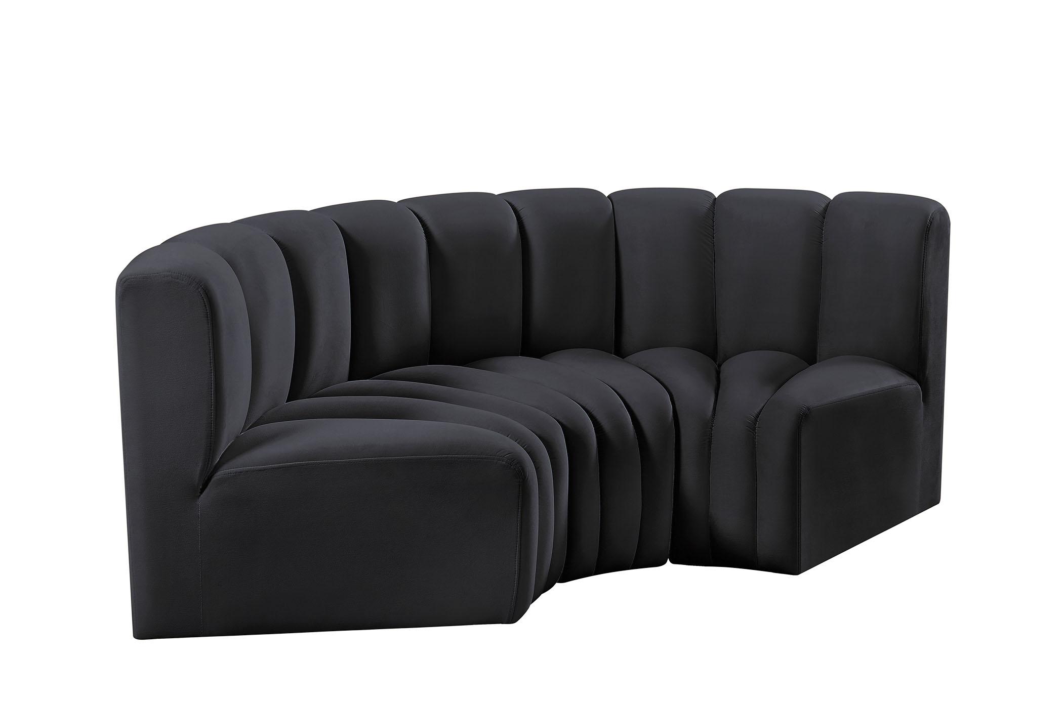 

    
Meridian Furniture ARC 103Black-S3C Modular Sectional Sofa Black 103Black-S3C
