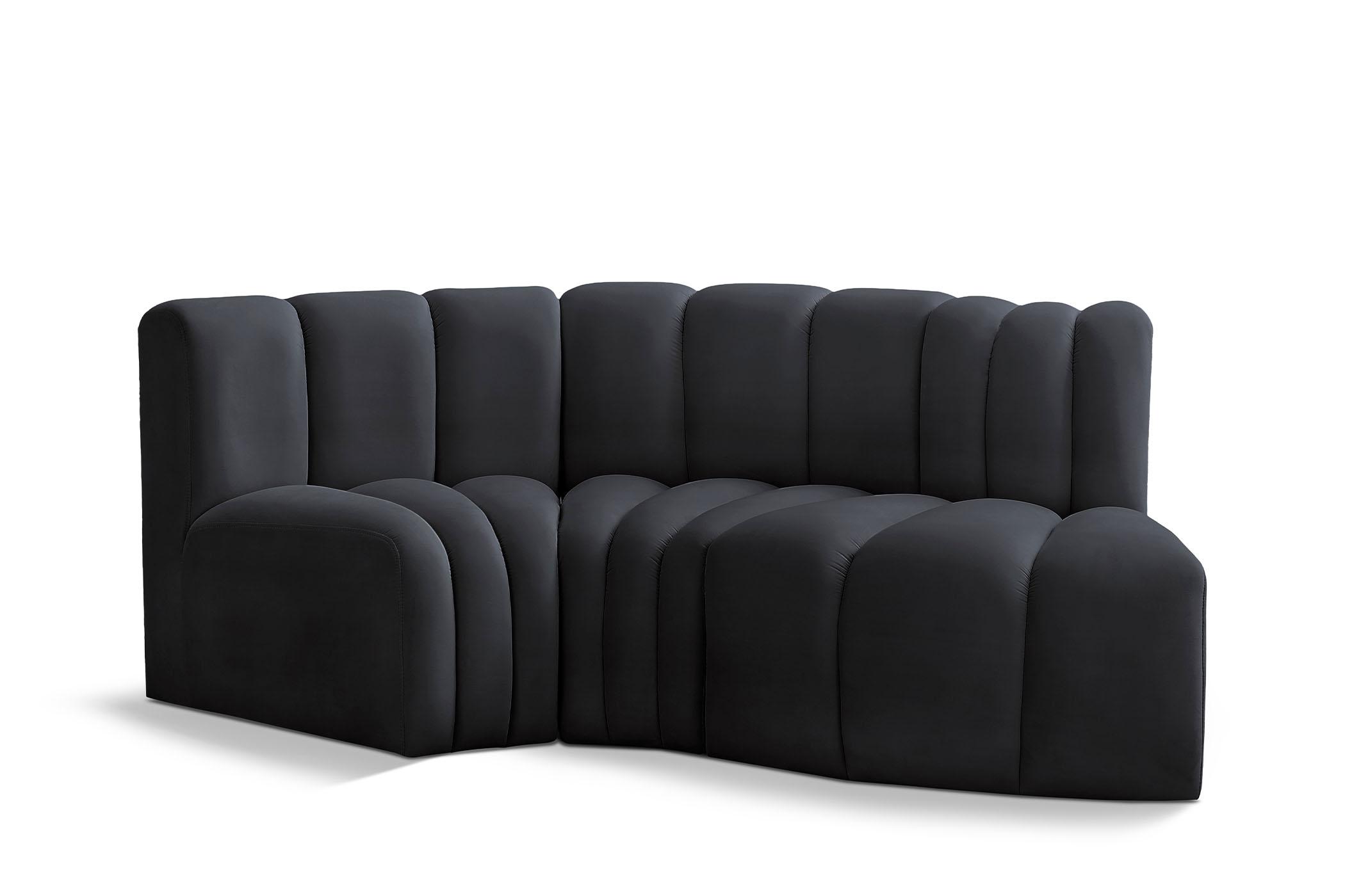 

    
Meridian Furniture ARC 103Black-S3D Modular Sectional Sofa Black 103Black-S3D
