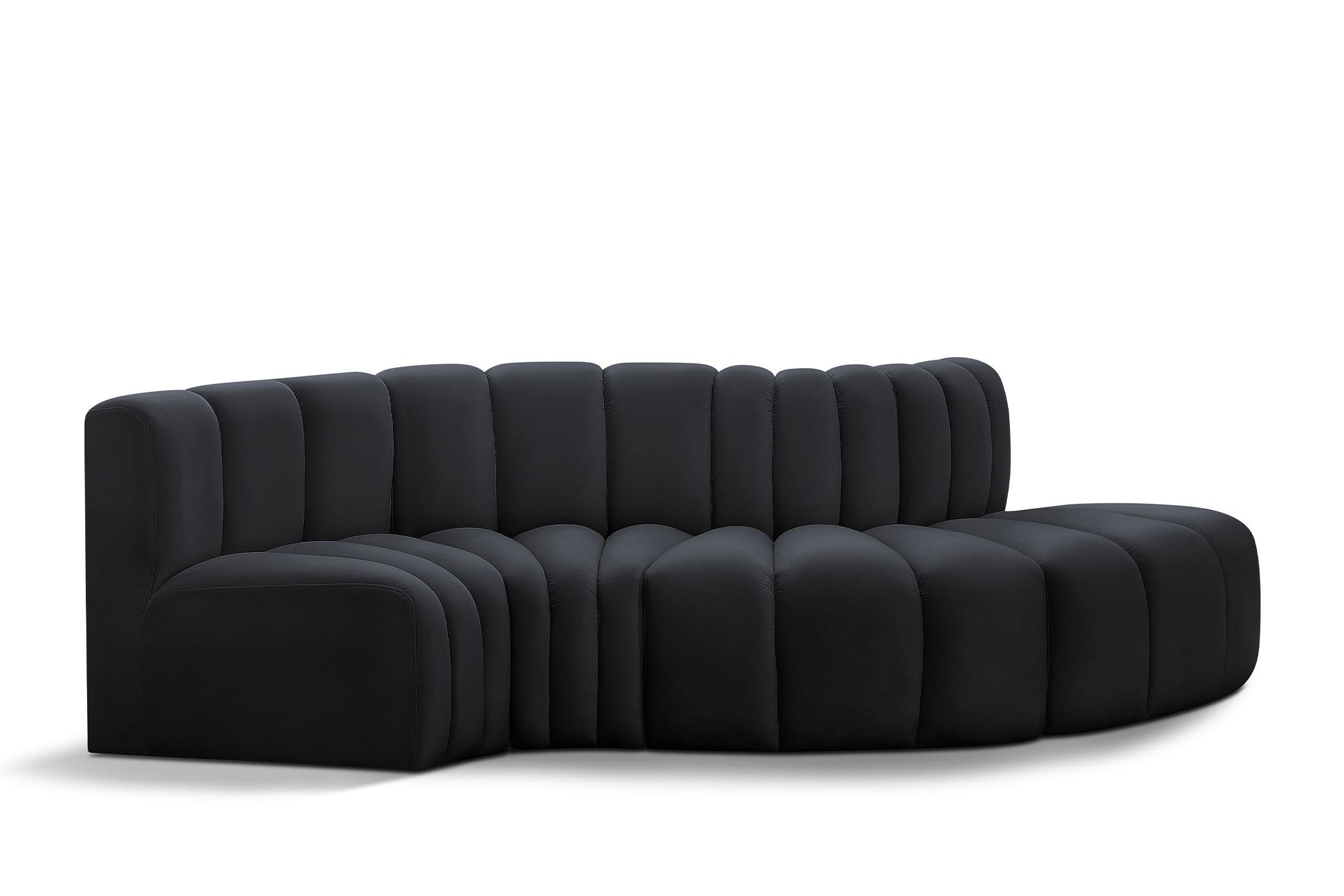 

    
103Black-S4D Meridian Furniture Modular Sectional Sofa

