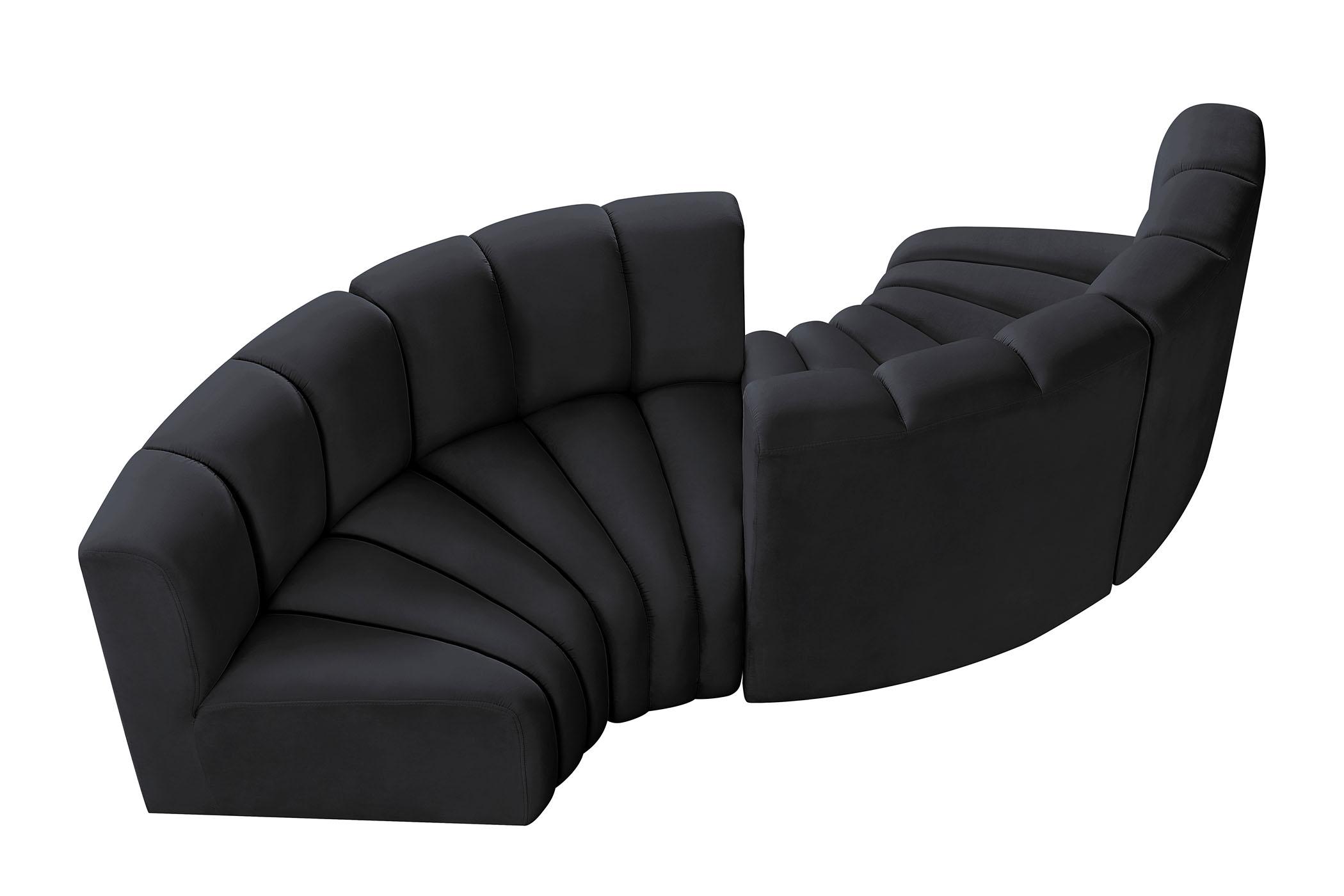 

    
Meridian Furniture ARC 103Black-S4F Modular Sectional Sofa Black 103Black-S4F
