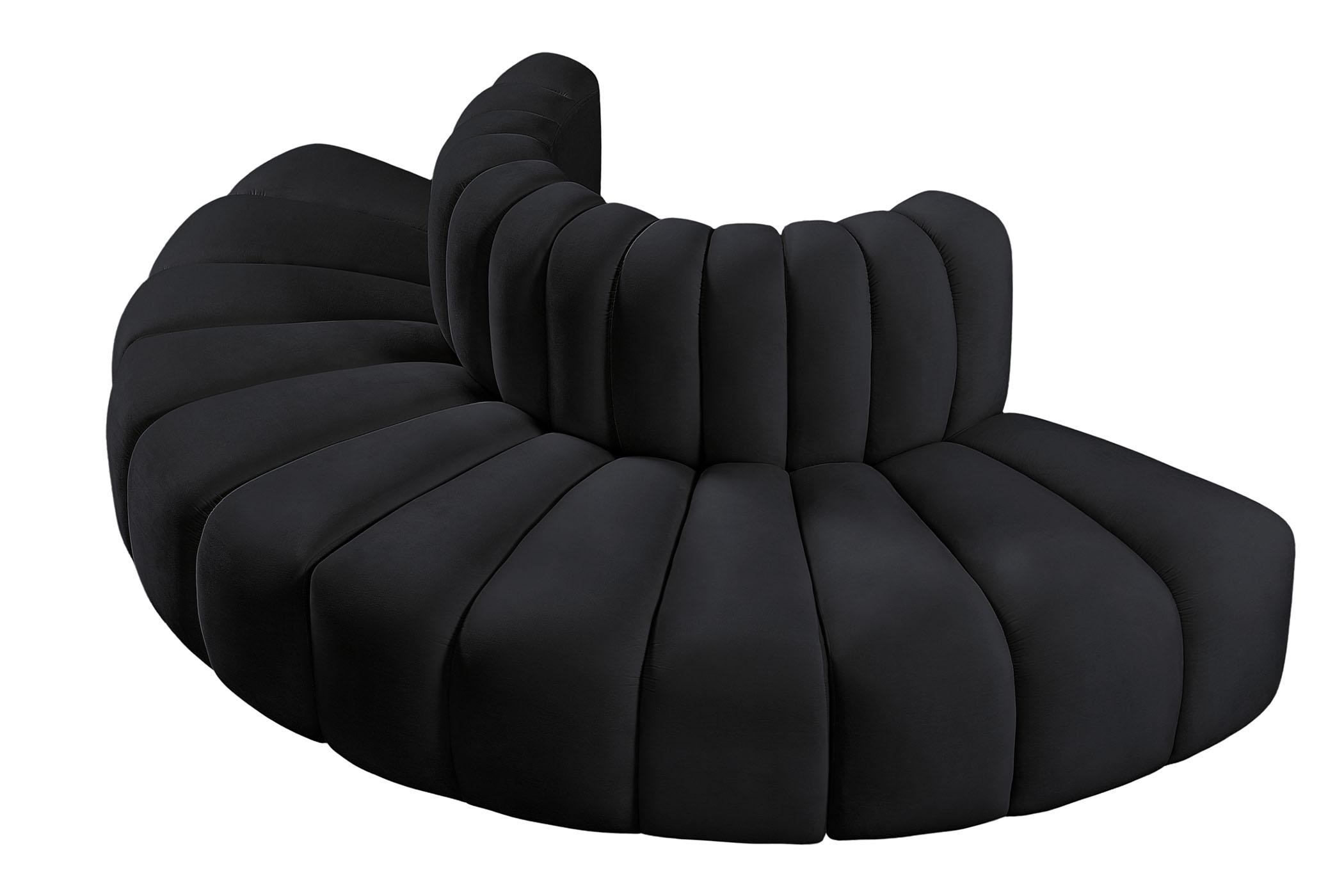 

    
Meridian Furniture ARC 103Black-S4G Modular Sectional Sofa Black 103Black-S4G
