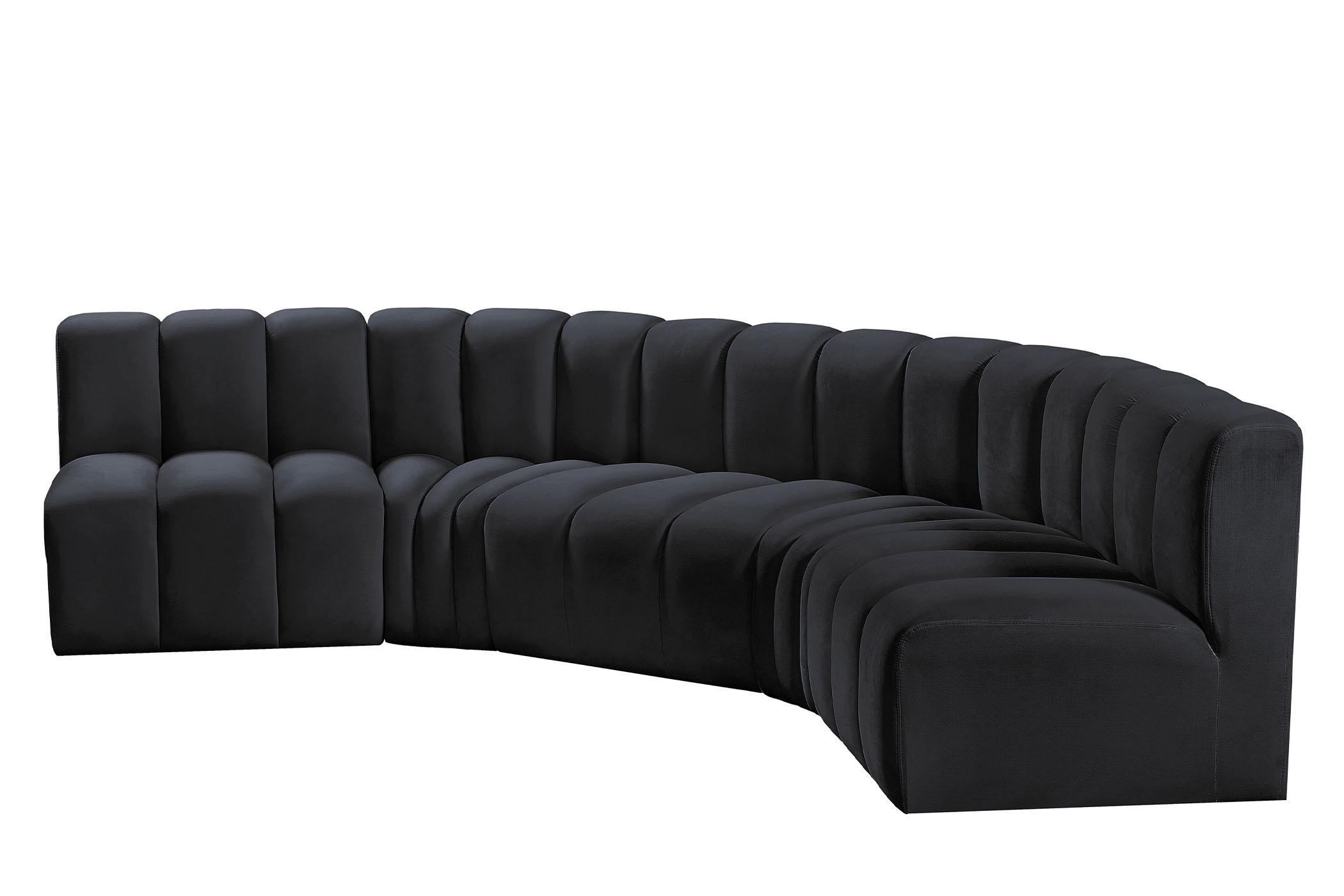 

    
103Black-S5A Meridian Furniture Modular Sectional Sofa
