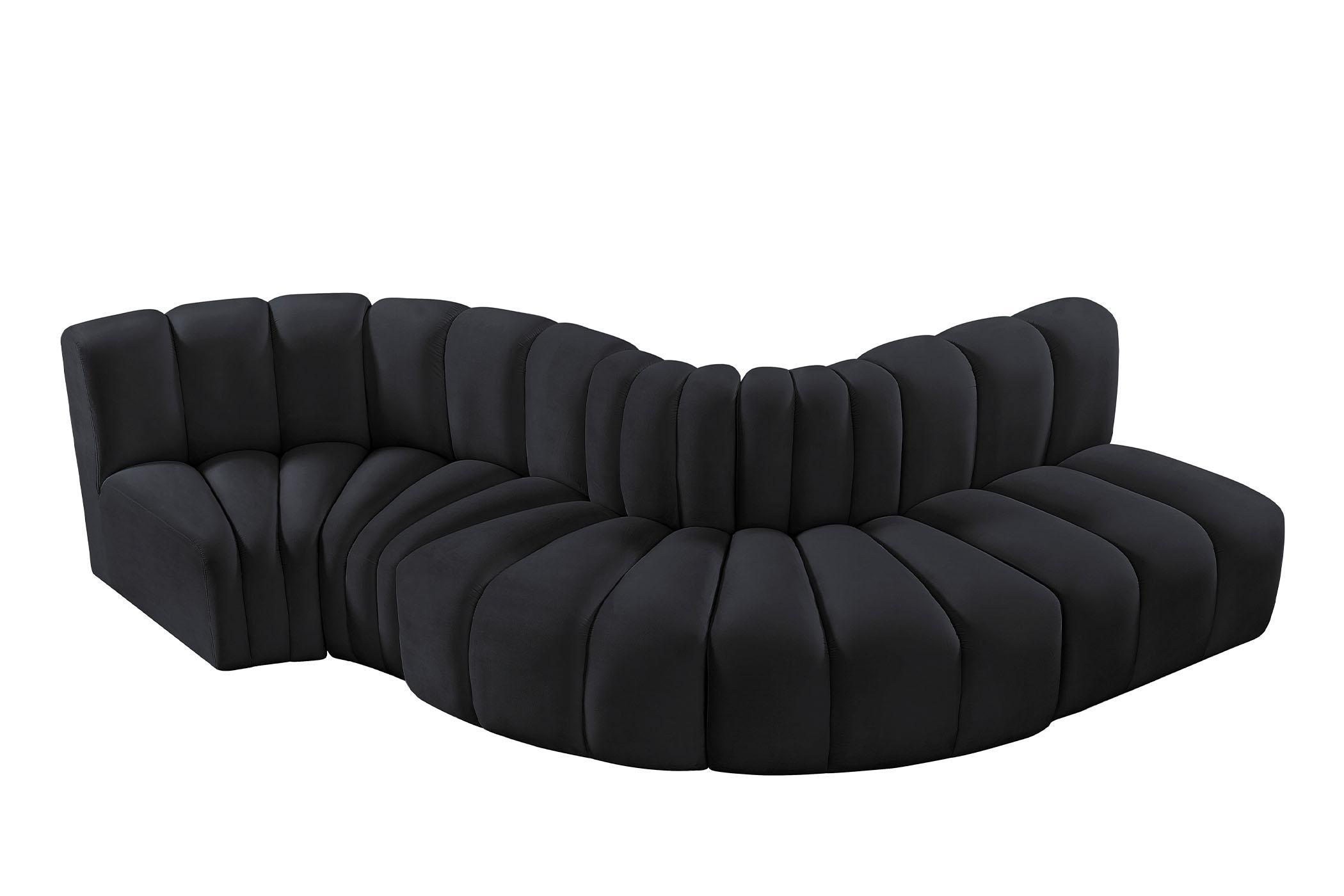 

    
Meridian Furniture ARC 103Black-S5B Modular Sectional Sofa Black 103Black-S5B
