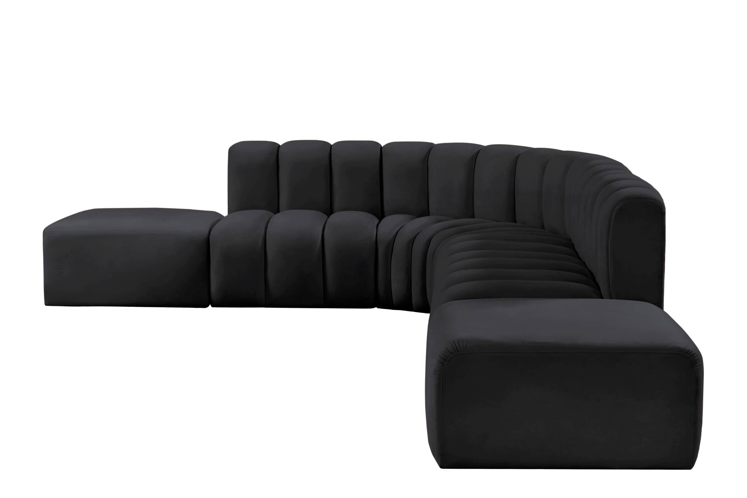 

    
Meridian Furniture ARC 103Black-S7A Modular Sectional Sofa Black 103Black-S7A
