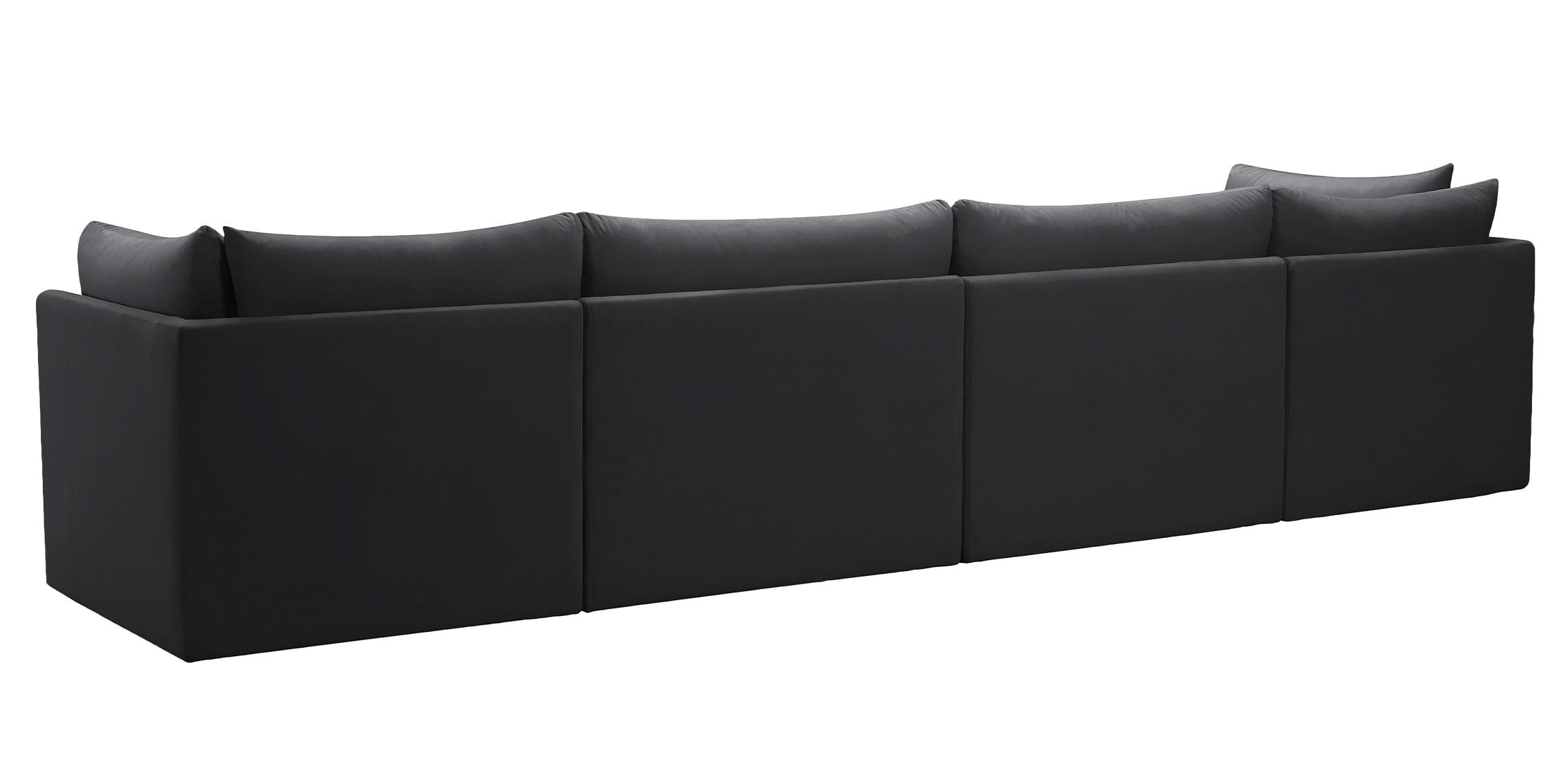 

    
649Black-S140 Meridian Furniture Modular Sofa
