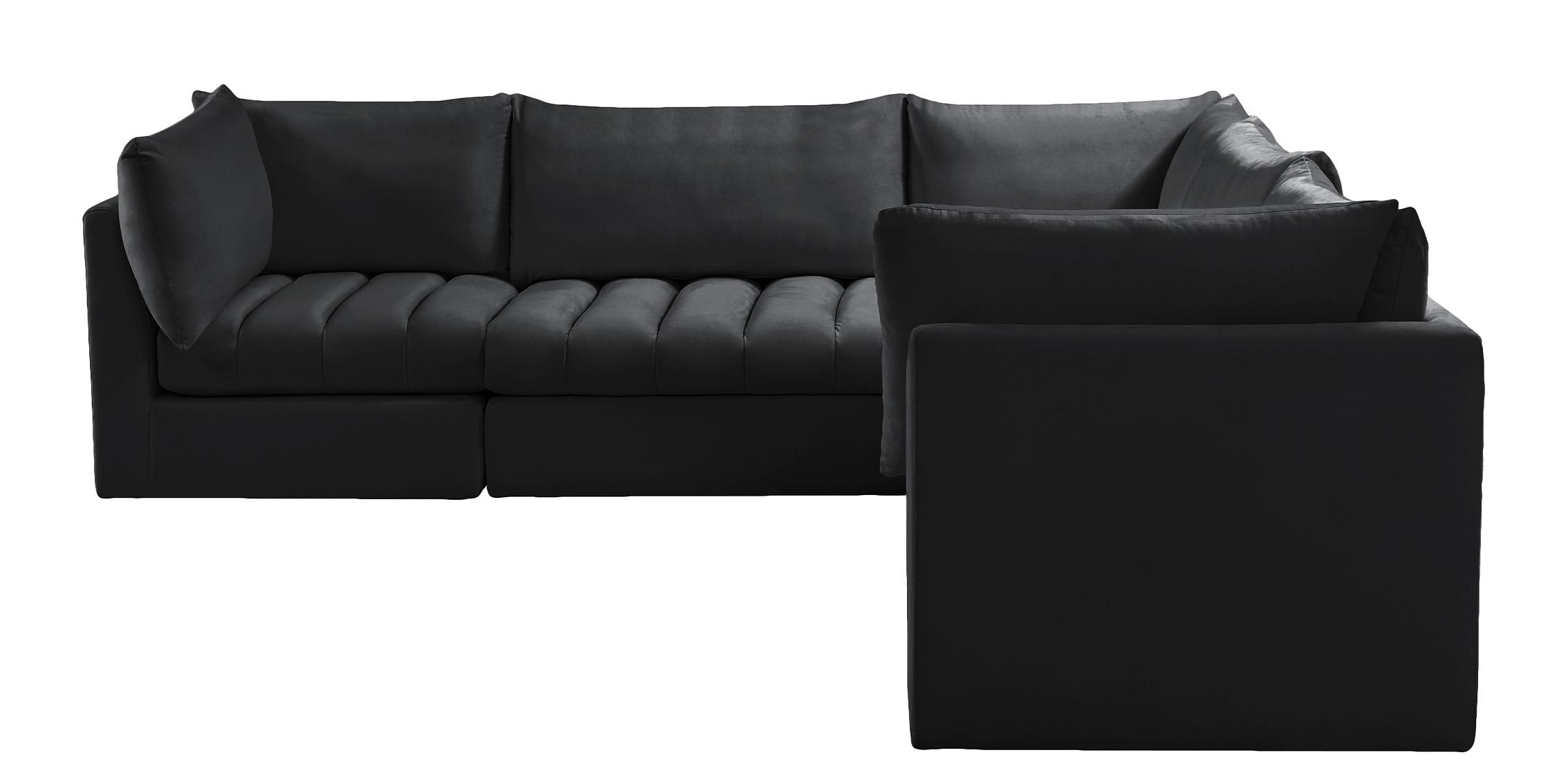

    
649Black-Sec5C Meridian Furniture Modular Sectional Sofa
