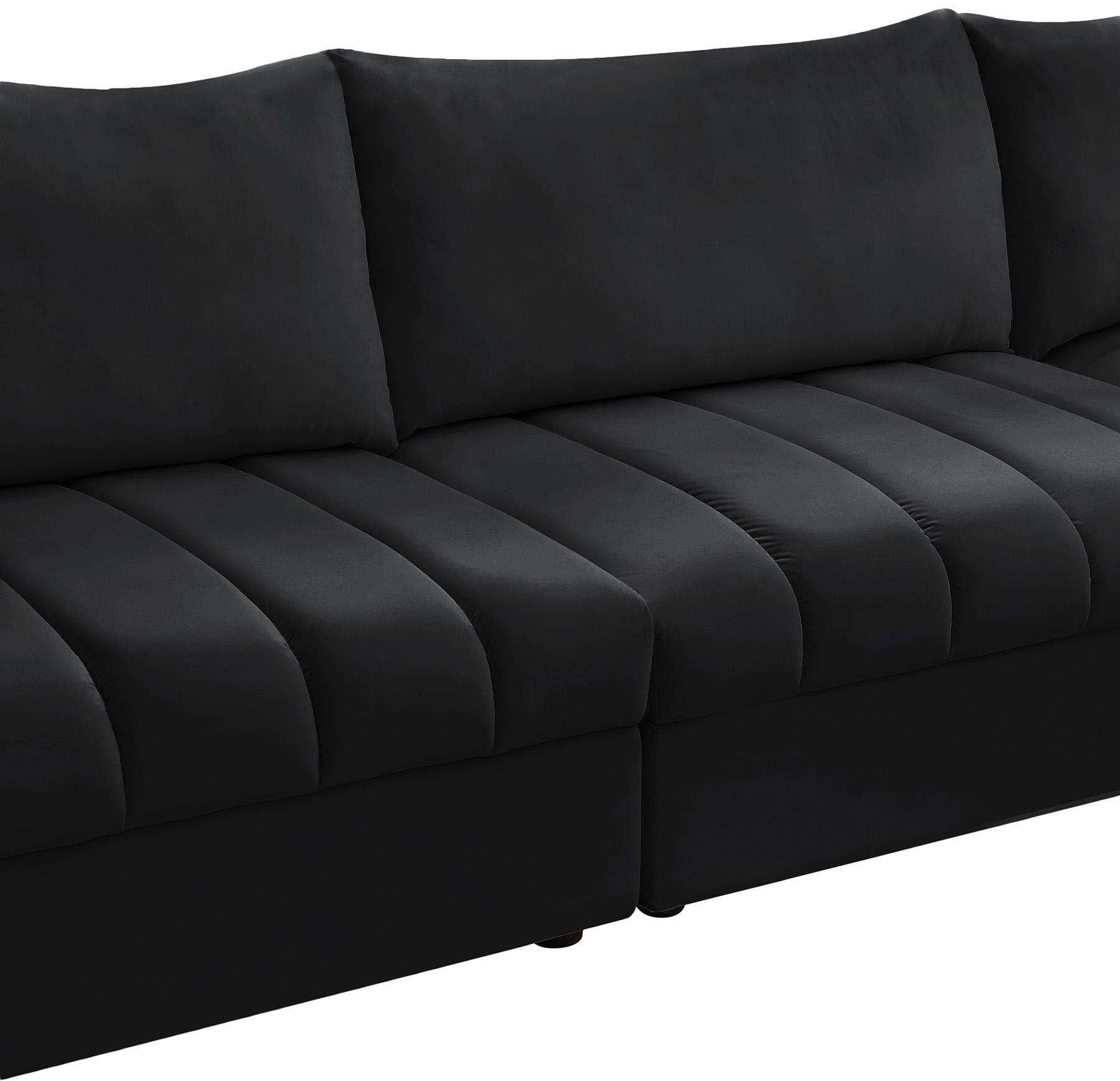 

    
649Black-Sec6B Meridian Furniture Modular Sectional Sofa
