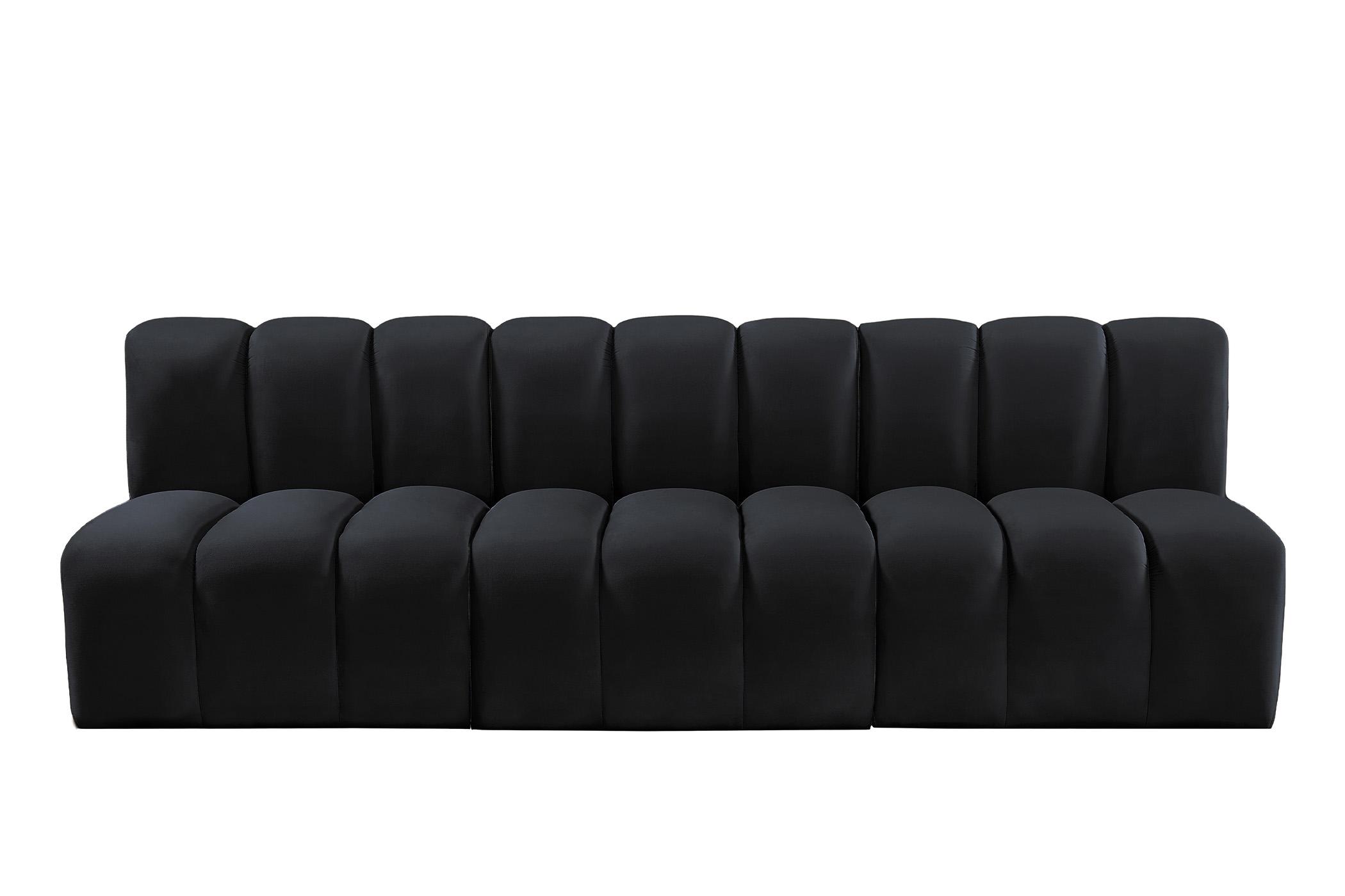 

        
Meridian Furniture ARC 103Black-S3F Modular Sofa Black Velvet 094308298726
