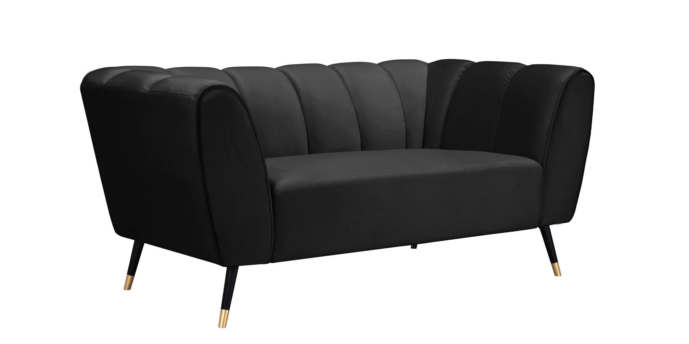 

        
Meridian Furniture BEAUMONT Sofa Set Black Velvet 753359804637
