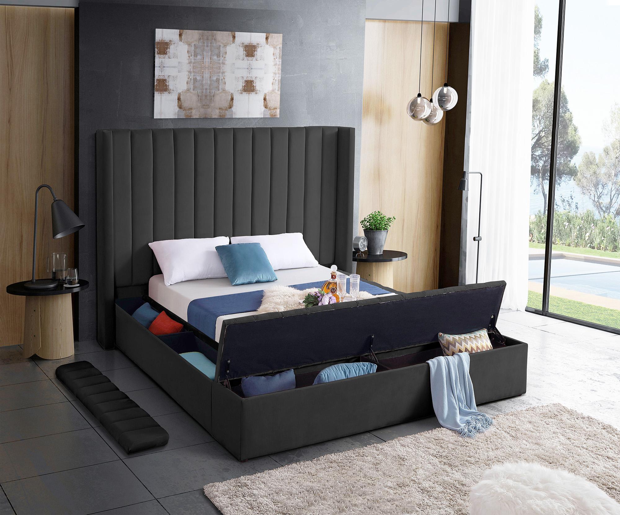 

    
KikiBlack-K Meridian Furniture Storage Bed
