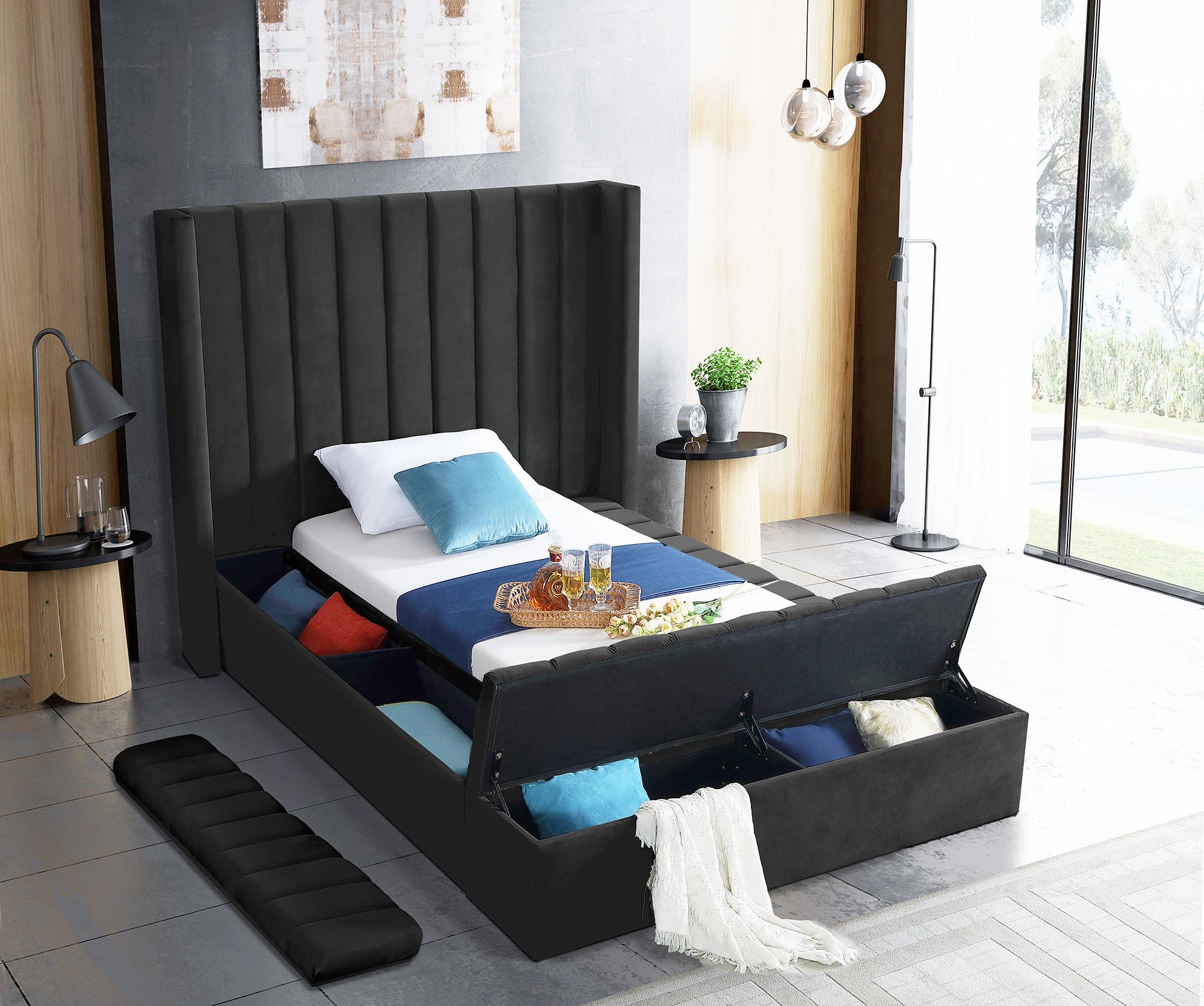 

    
KikiBlack-T Meridian Furniture Storage Bed
