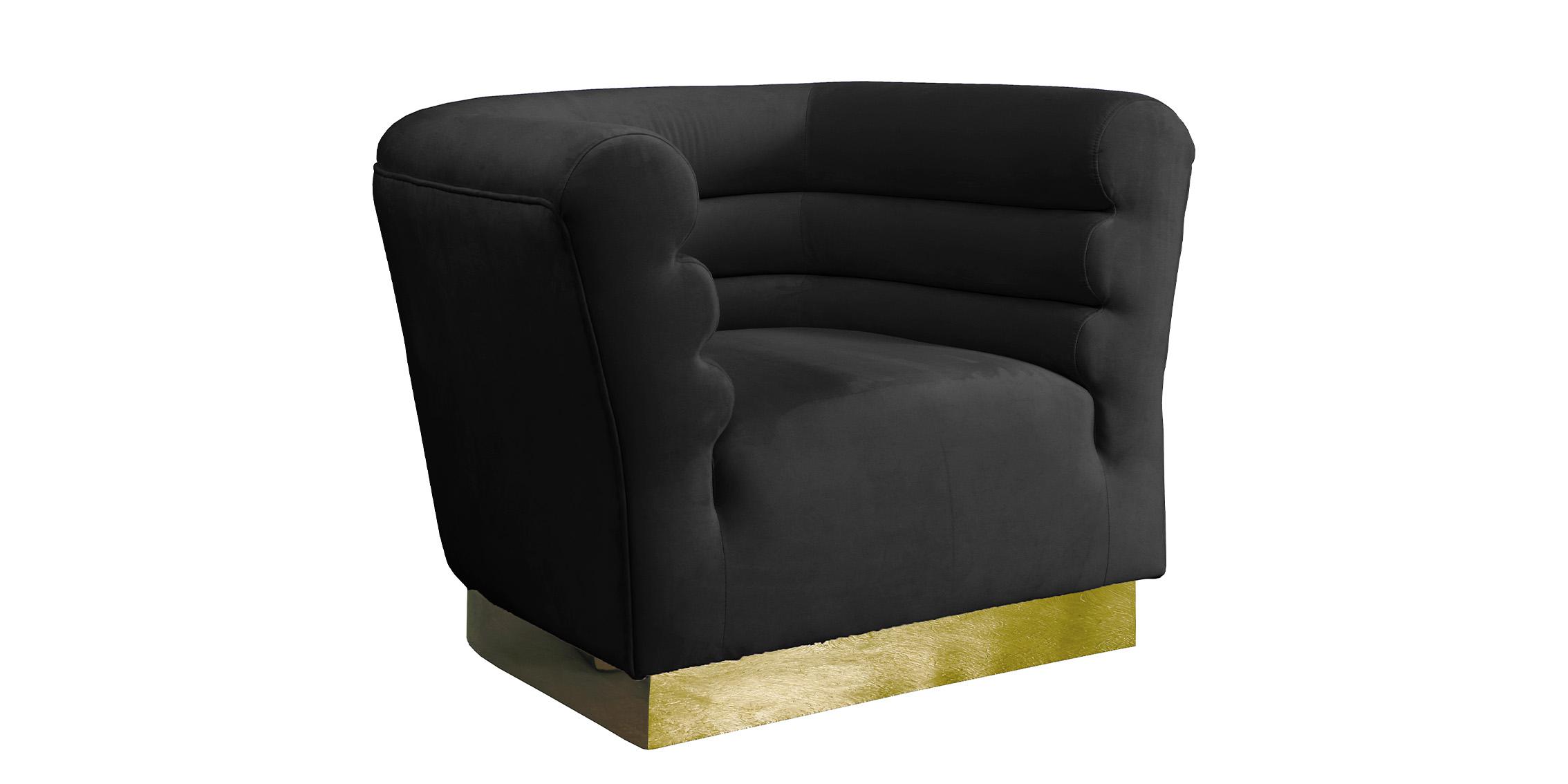 

        
Meridian Furniture BELLINI 669Black Arm Chair Set Black Velvet 704831405736
