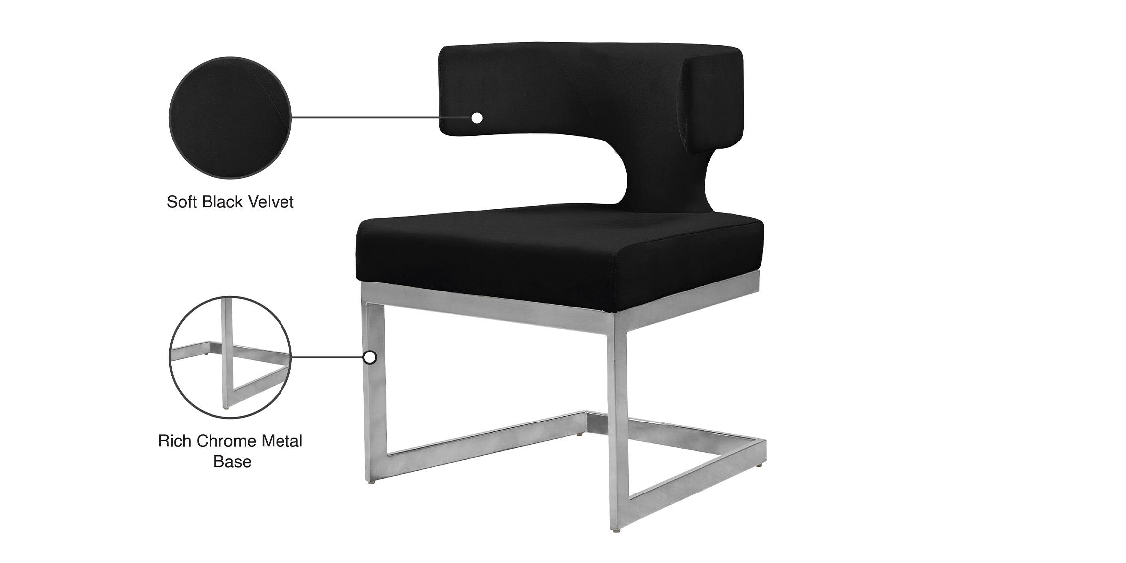 

    
954Black-C-Set-2 Meridian Furniture Dining Chair Set
