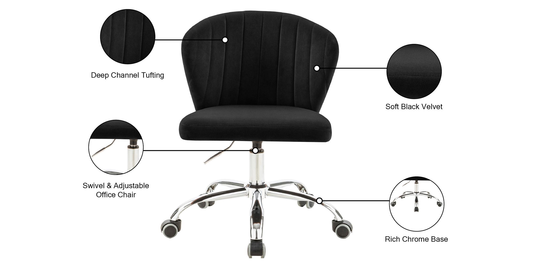 

    
166Black Meridian Furniture Office Chair
