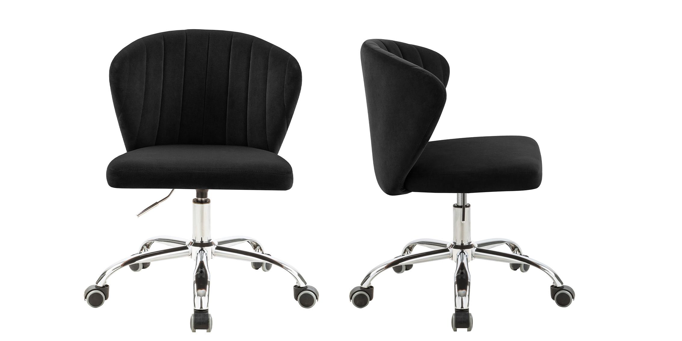 

    
Meridian Furniture FINLEY 166Black Office Chair Chrome/Black 166Black
