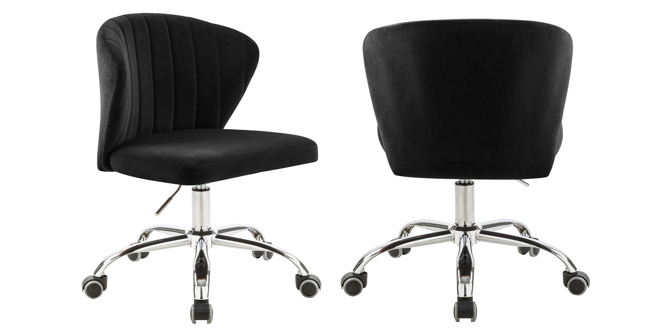 

        
Meridian Furniture FINLEY 166Black Office Chair Chrome/Black Fabric 094308251127
