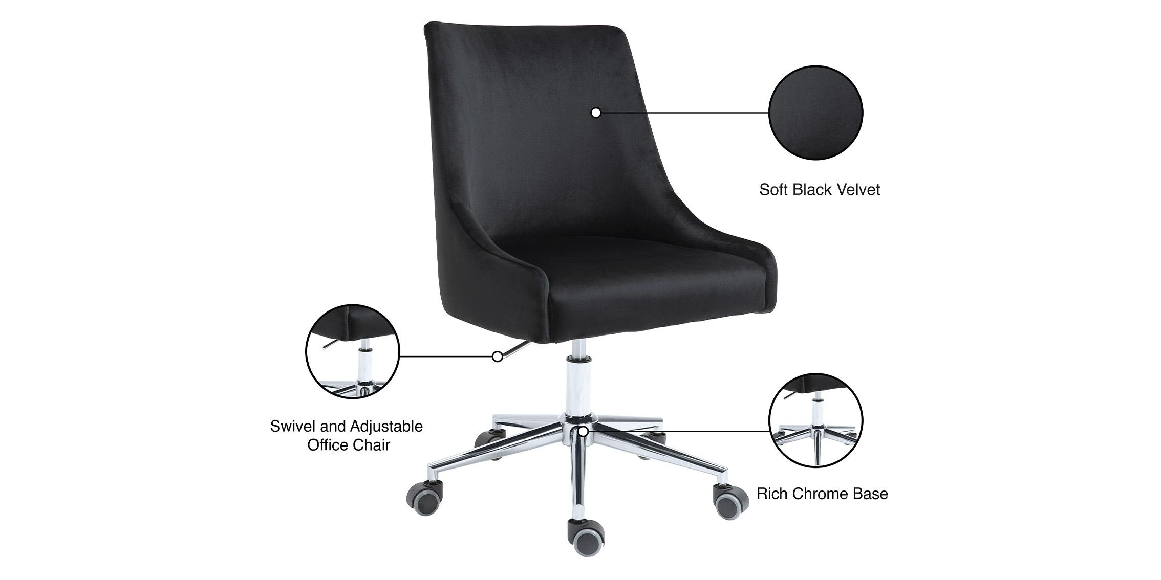 

    
164Black Meridian Furniture Office Chair
