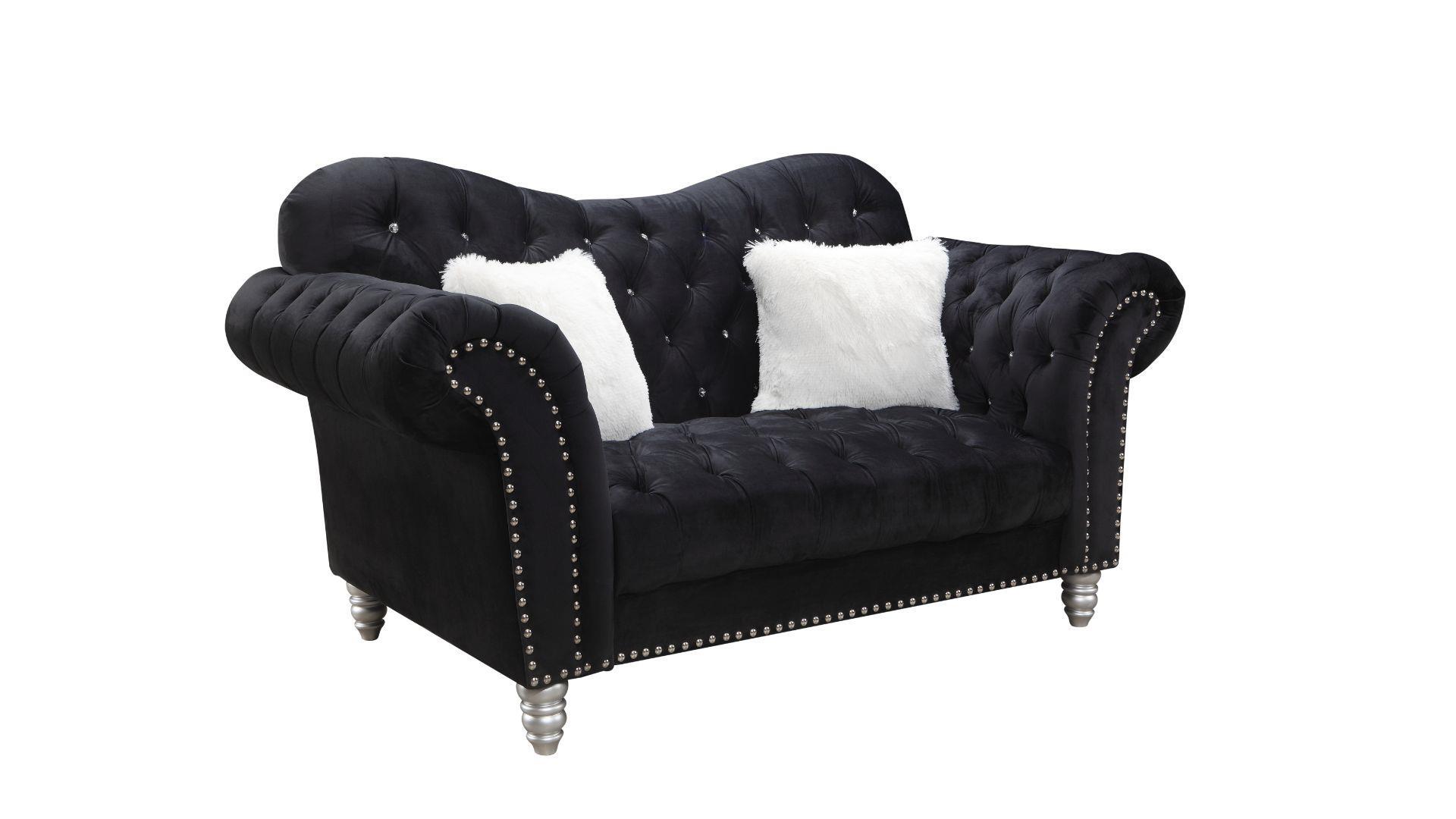 

    
Galaxy Home Furniture JESSICA BK Sofa Set Black JESSICA-BK-S-L
